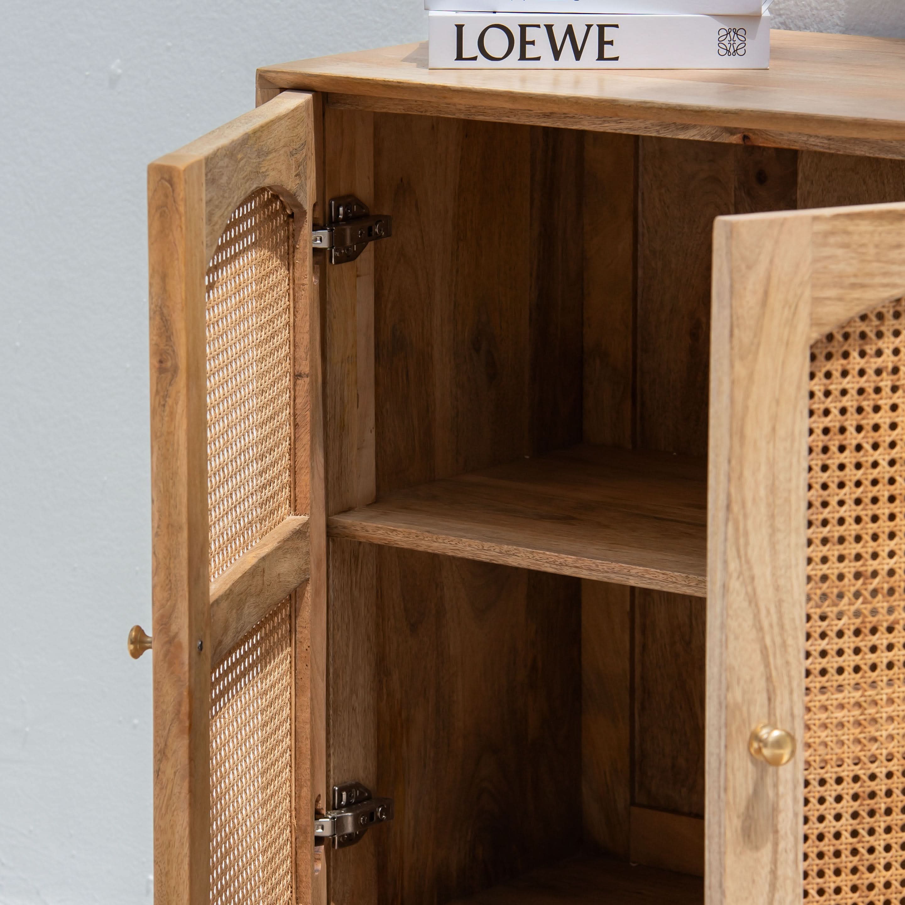 CANOVA RATTAN TWO DOOR SIDEBOARD - Art and craft furniture