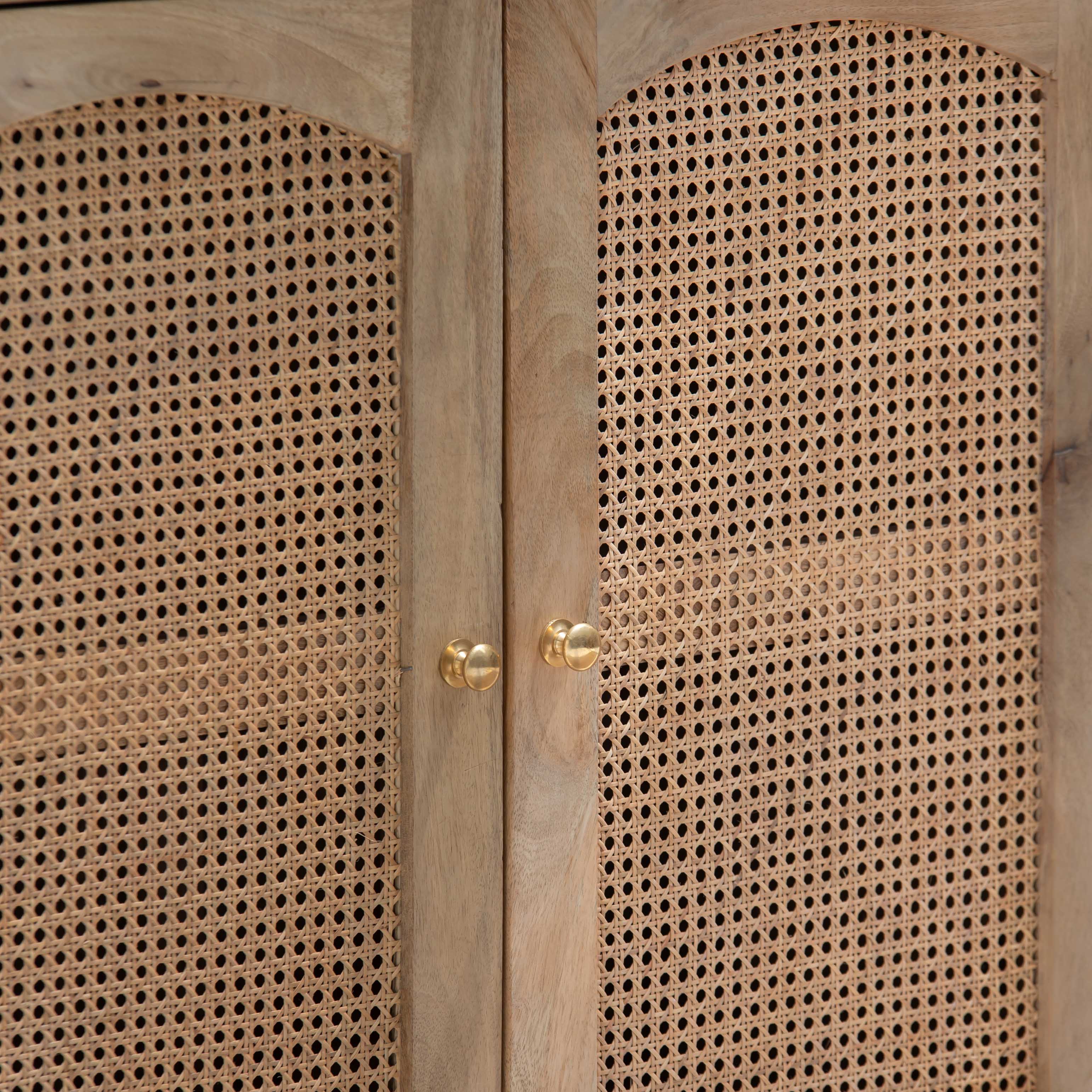 CANOVA RATTAN FOUR DOOR SIDEBOARD - Art and craft furniture
