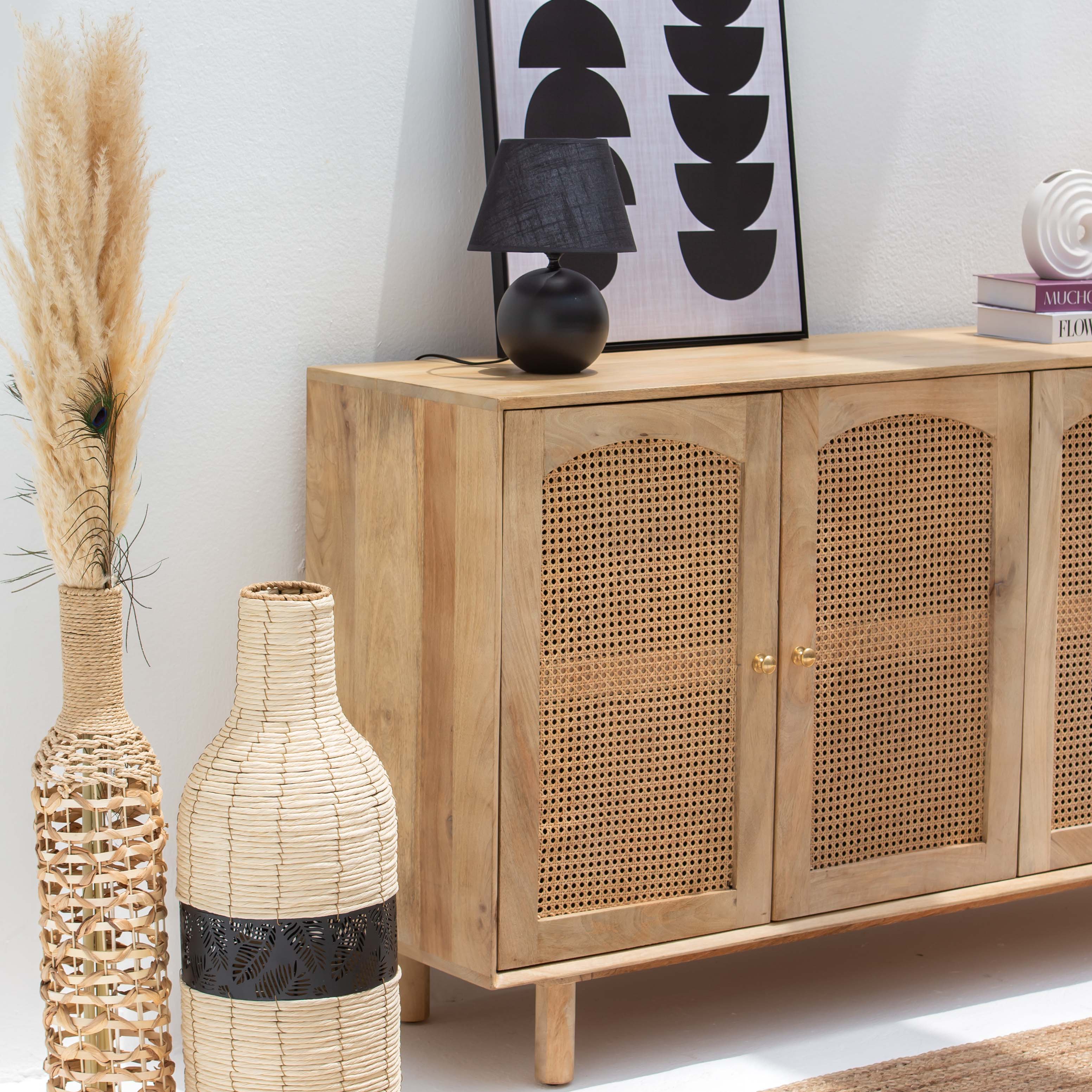 CANOVA RATTAN FOUR DOOR SIDEBOARD - Art and craft furniture