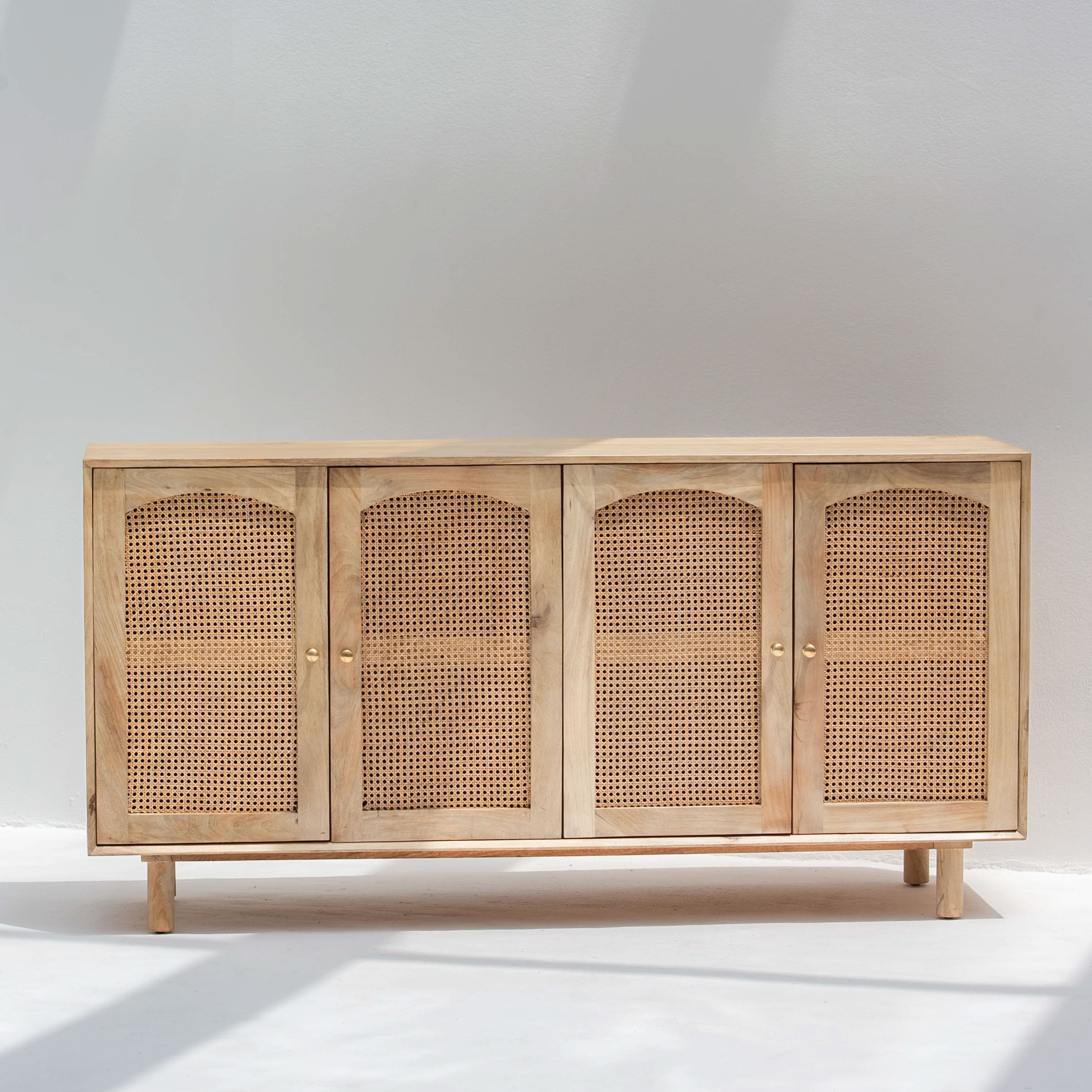 CANOVA RATTAN FOUR DOOR SIDEBOARD - Art and craft furniture