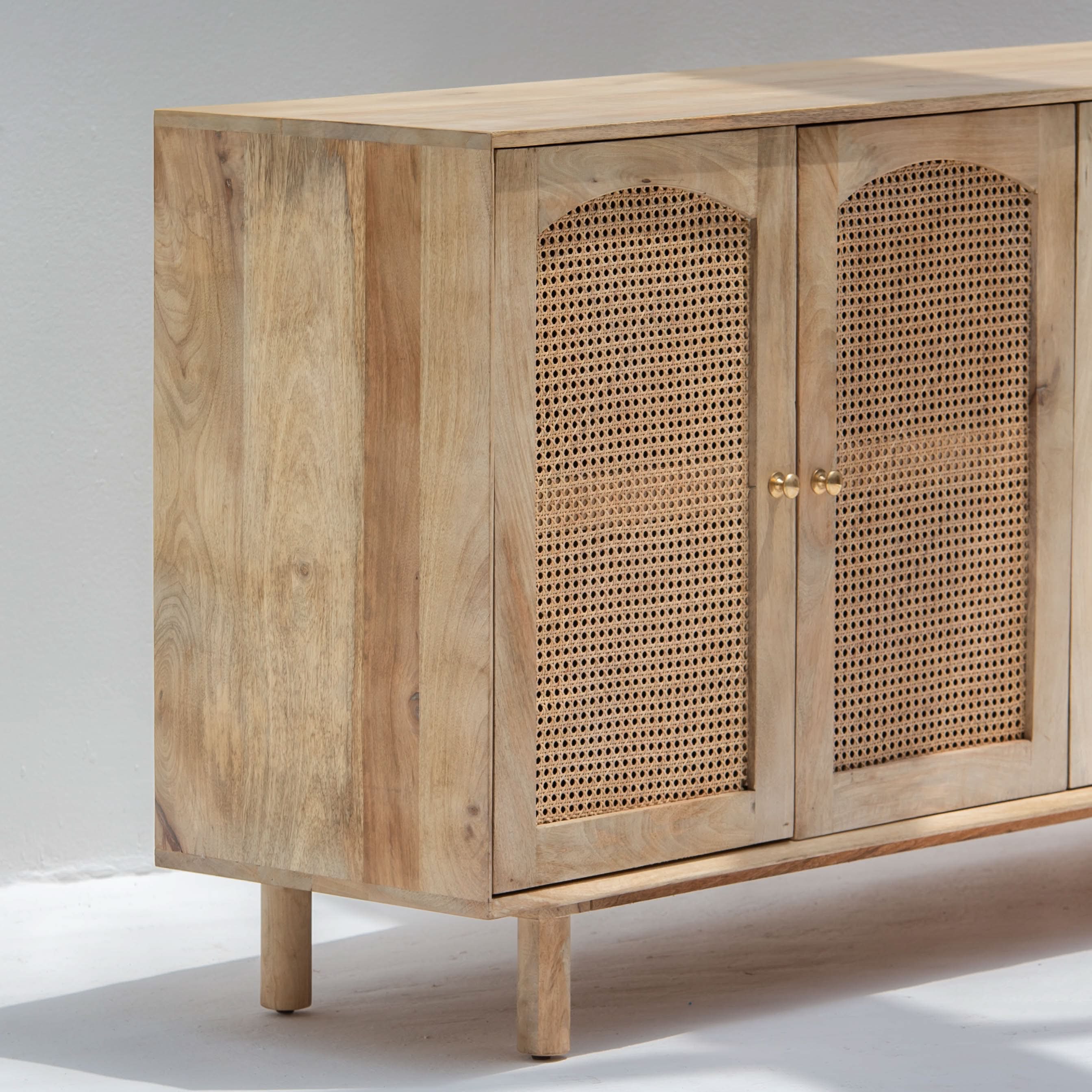 CANOVA RATTAN FOUR DOOR SIDEBOARD - Art and craft furniture