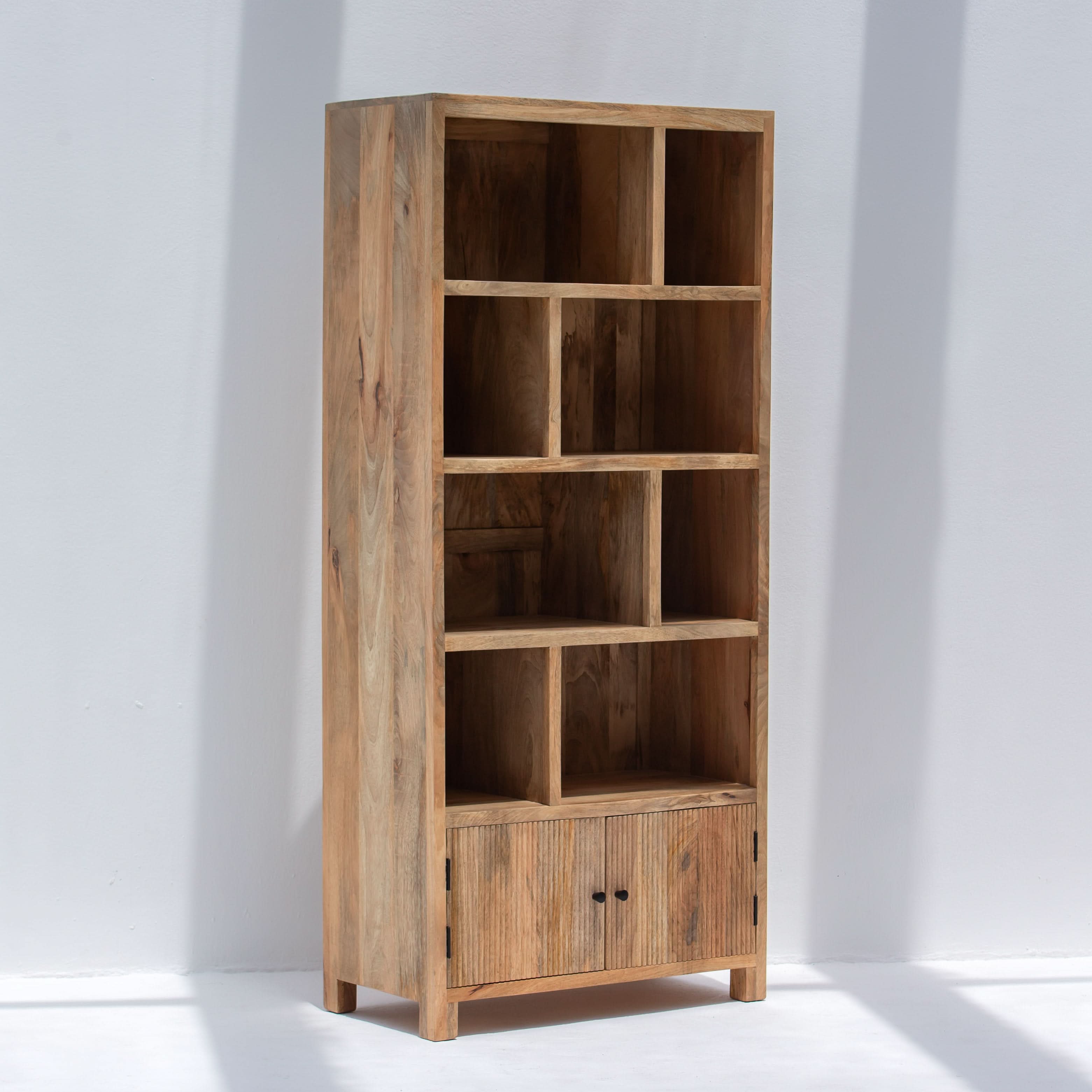 LUWIN LINING WOODEN BOOKSHELF - Art and craft furniture