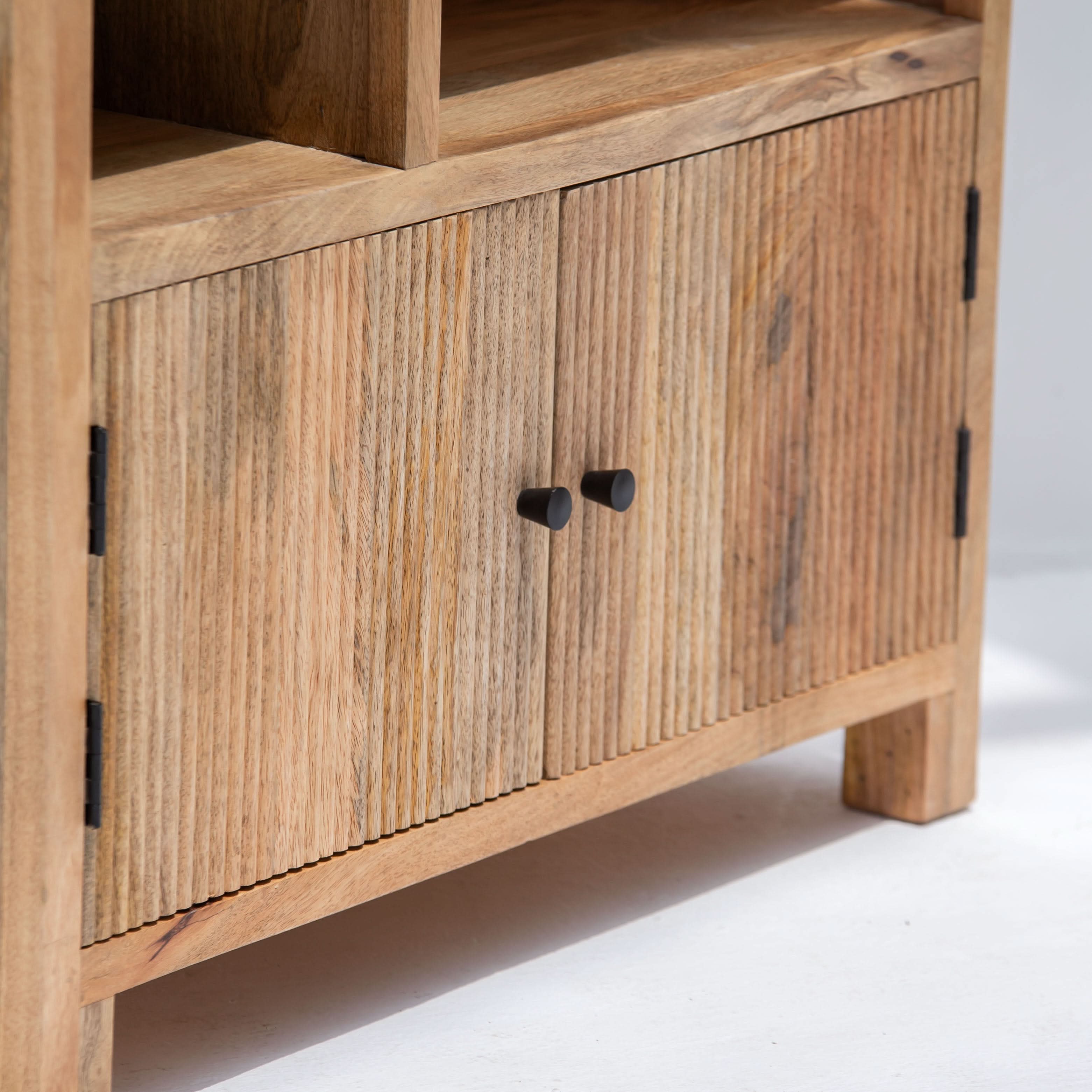 LUWIN LINING WOODEN BOOKSHELF - Art and craft furniture