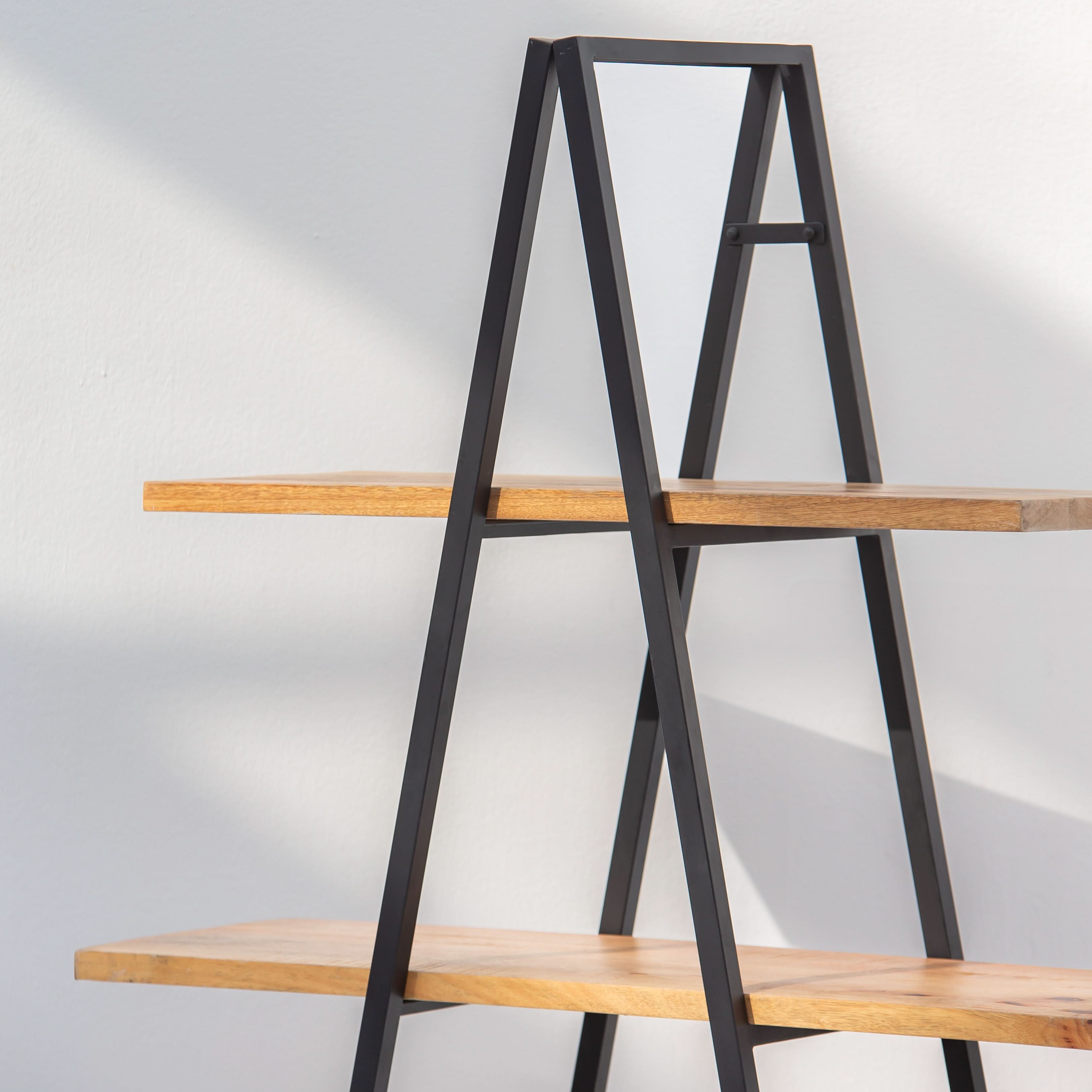 IRONIX WOODEN BOOKSHELF - Art and craft furniture