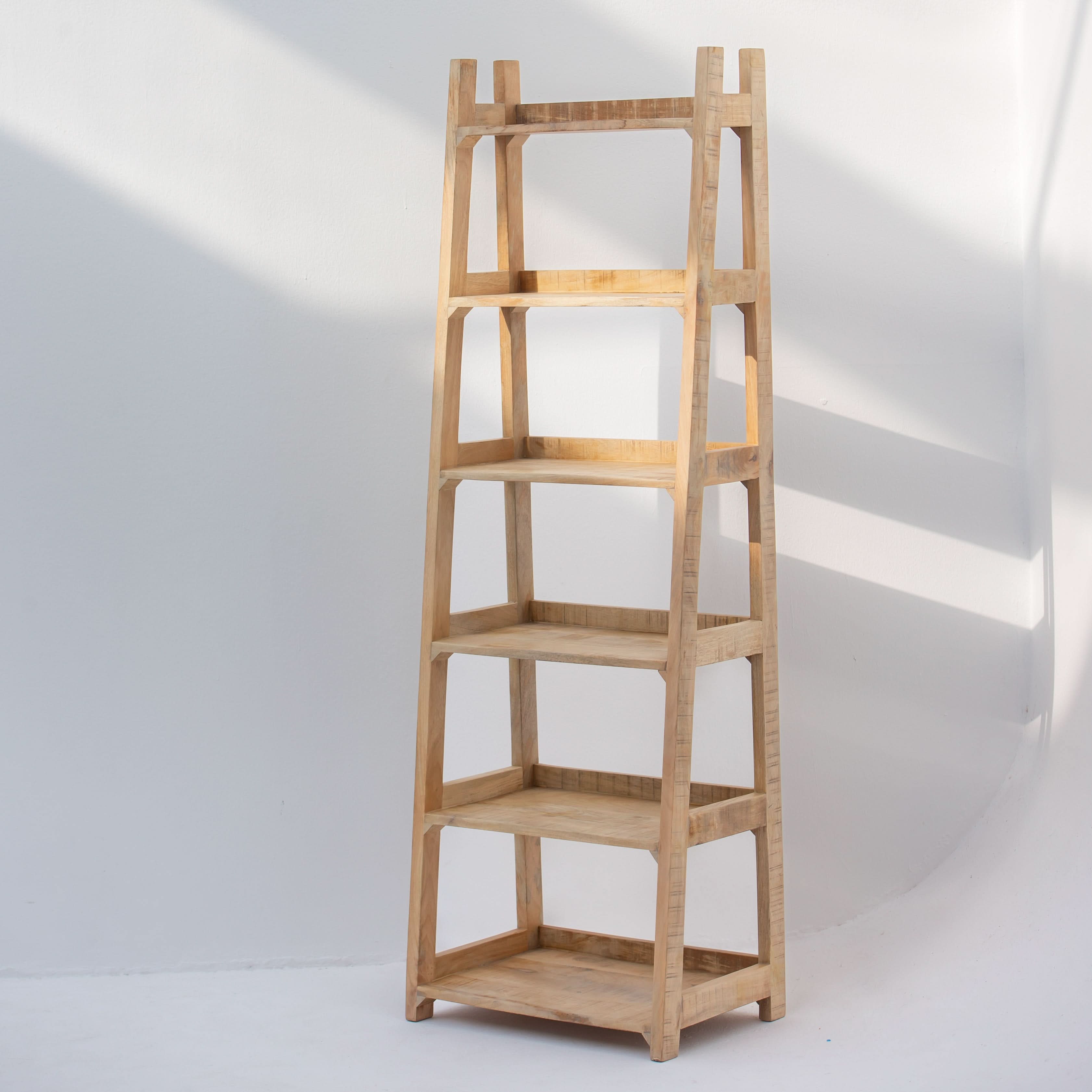 MANGOEDGE WOODEN BOOKSHELF - Art and craft furniture