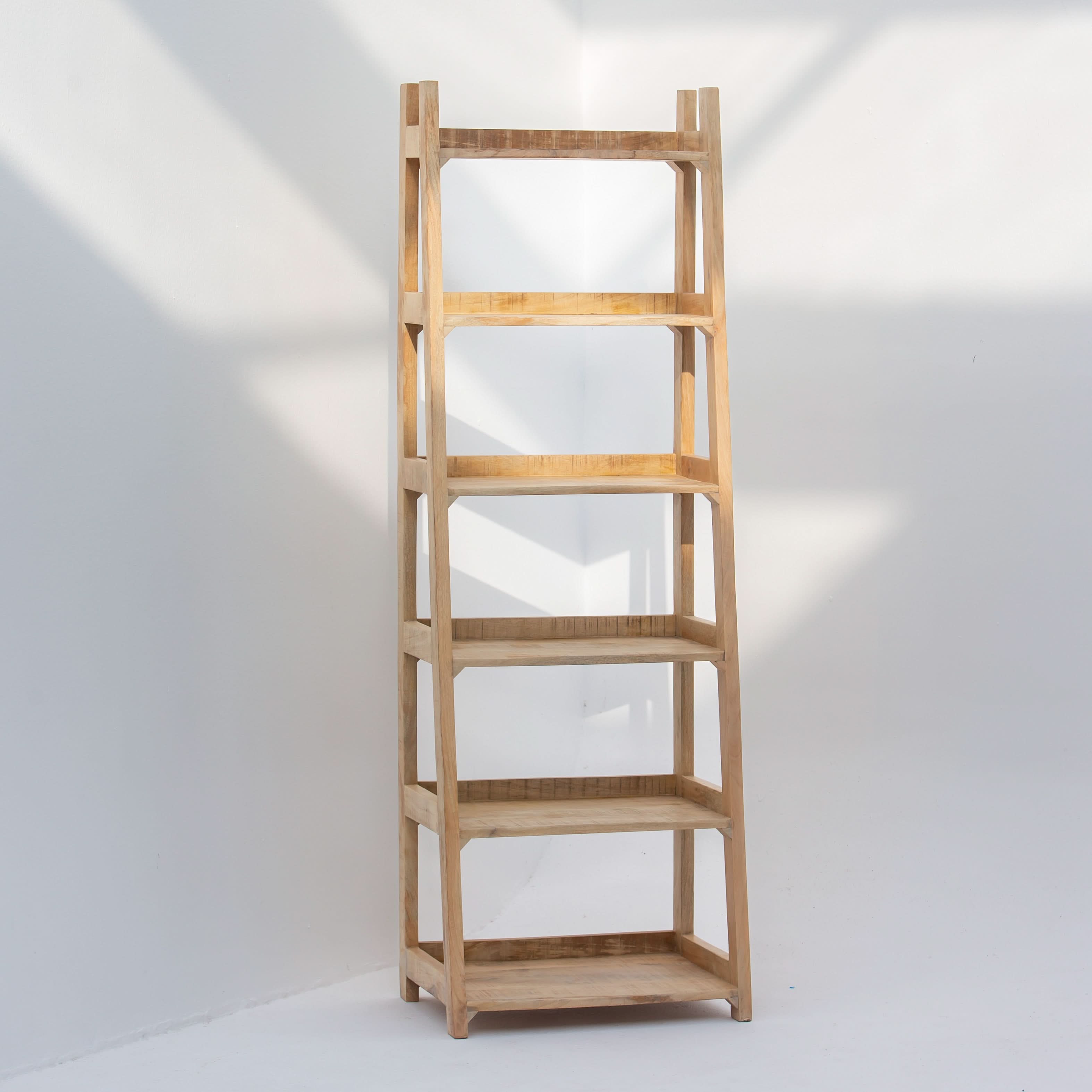 MANGOEDGE WOODEN BOOKSHELF - Art and craft furniture
