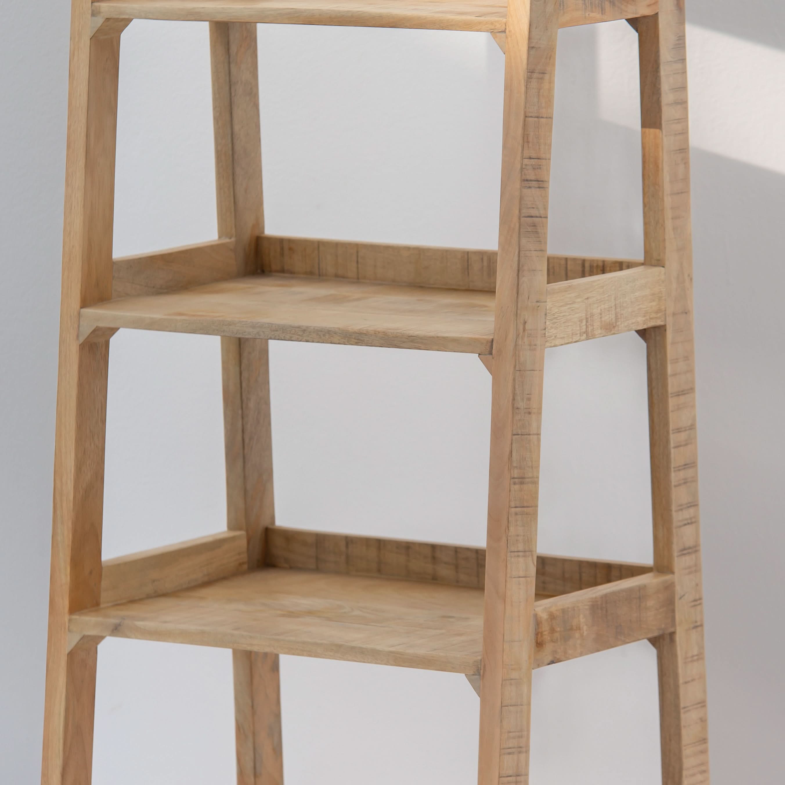 MANGOEDGE WOODEN BOOKSHELF - Art and craft furniture