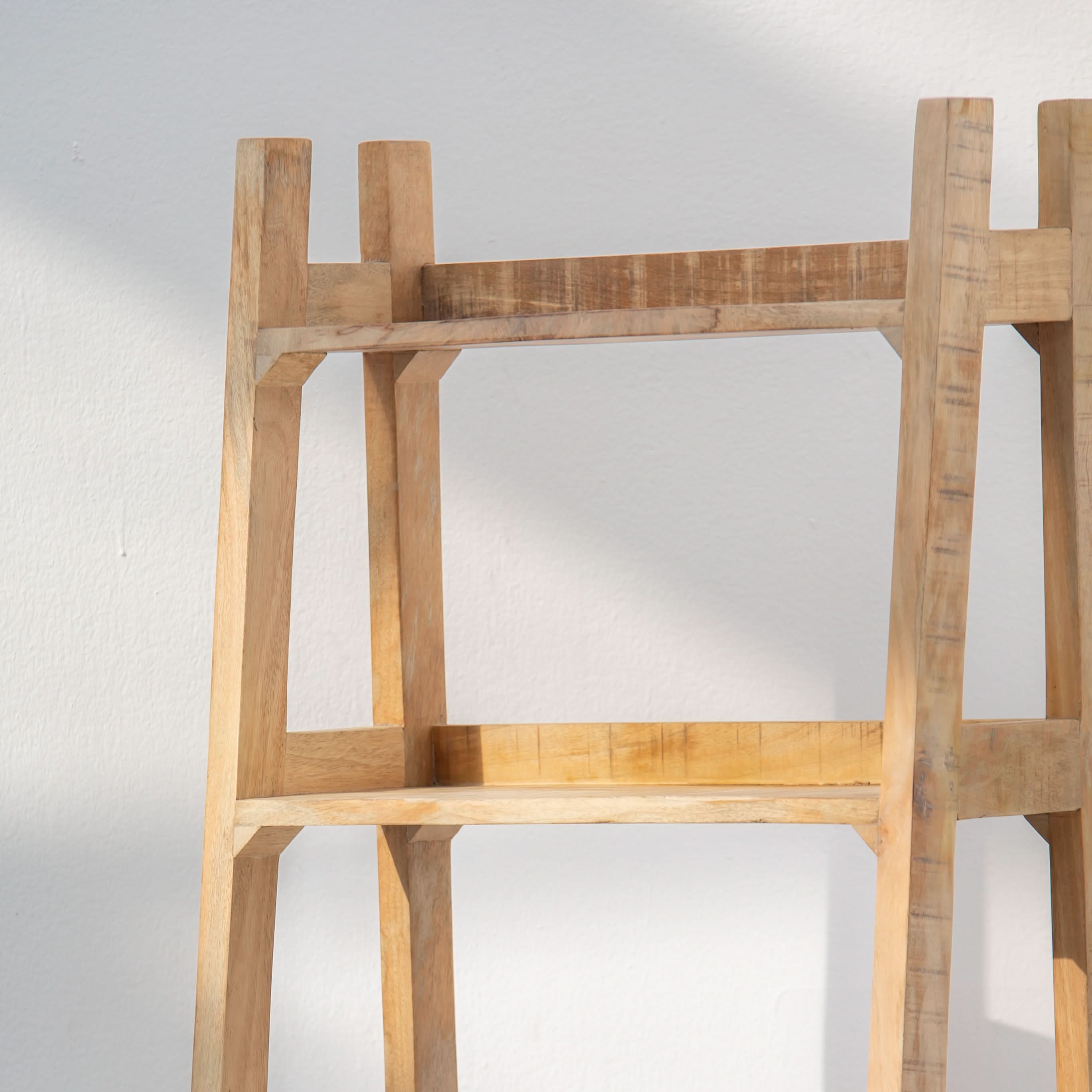 MANGOEDGE WOODEN BOOKSHELF - Art and craft furniture