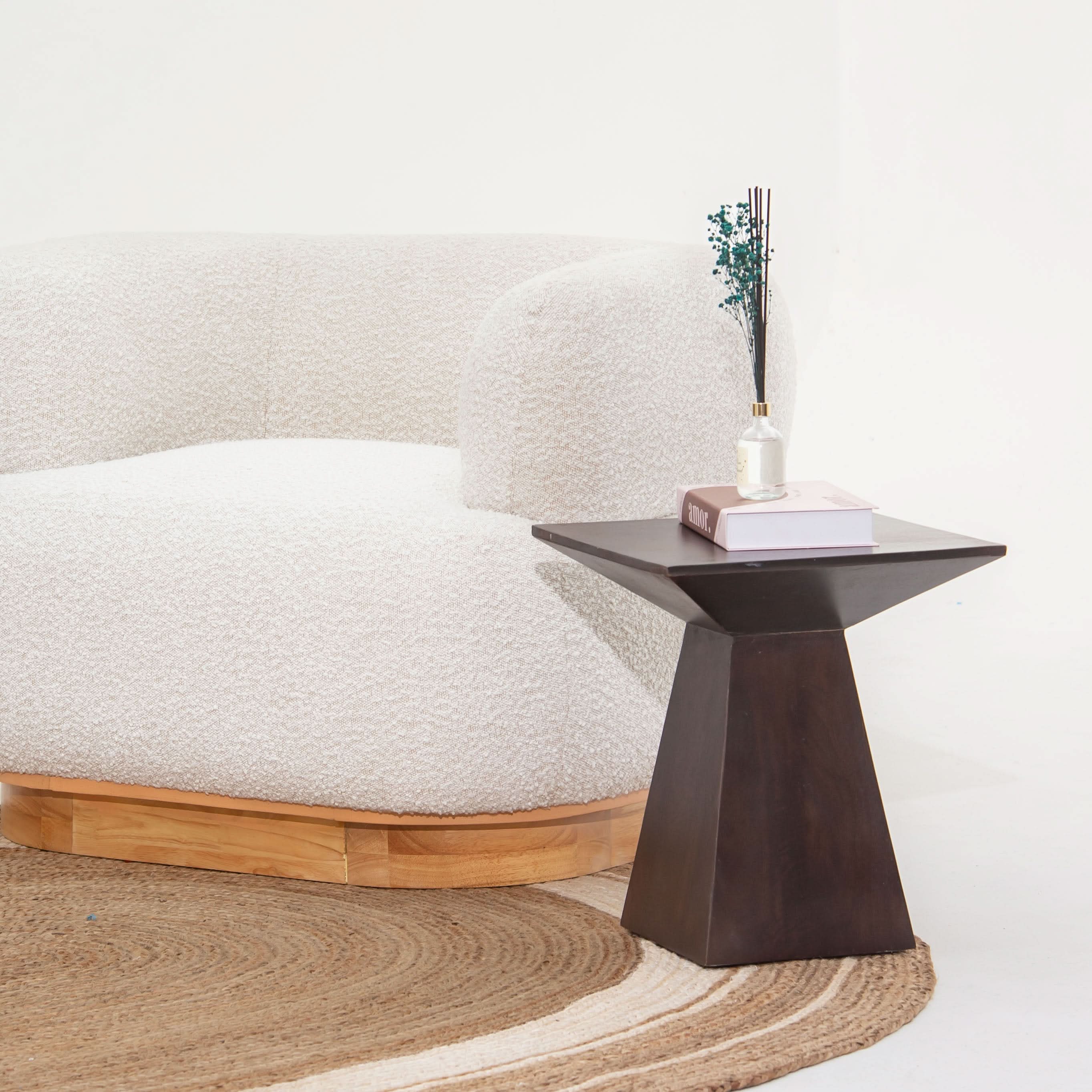MONTERA WOODEN SIDETABLE - Art and craft furniture