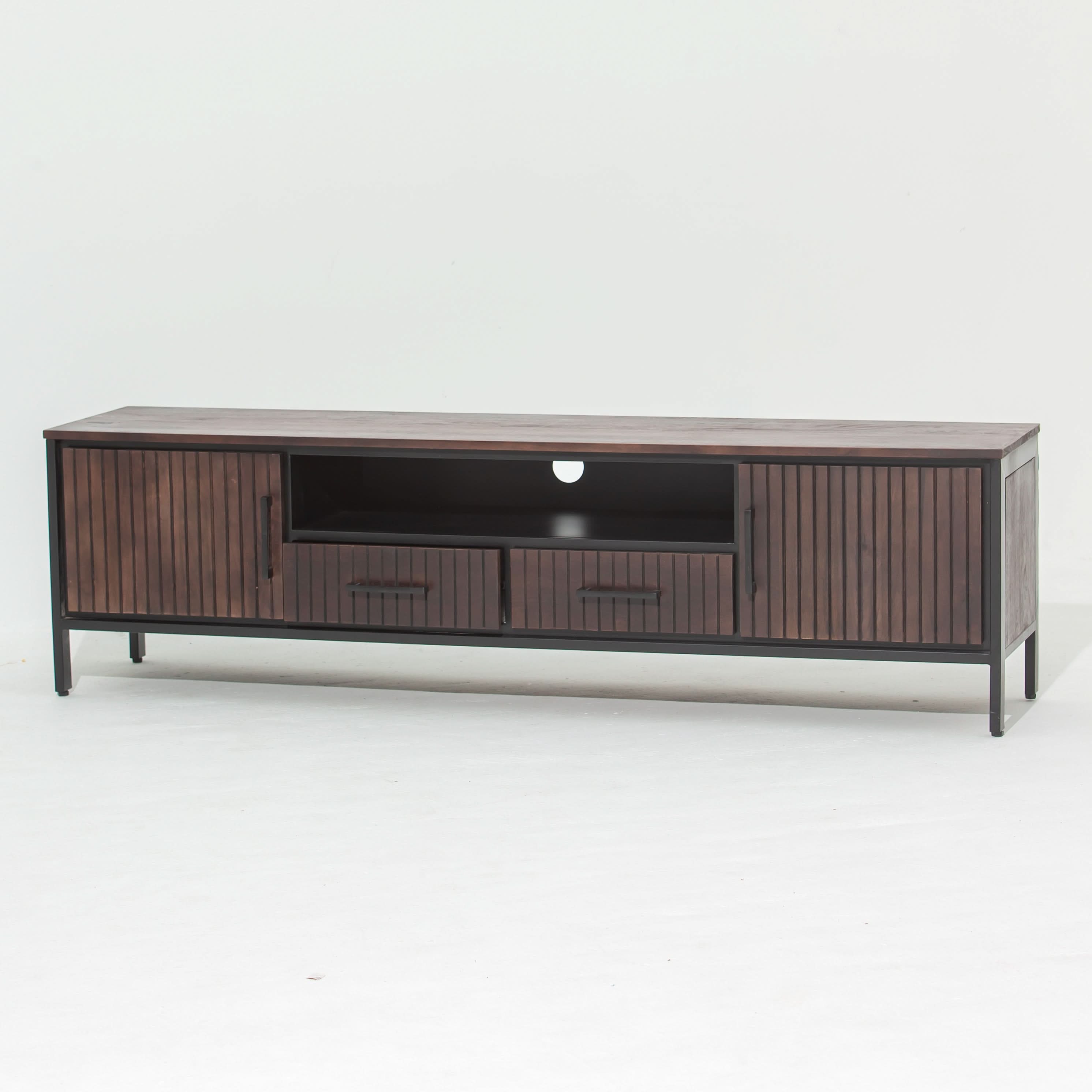 DANISH WOODEN TV STAND - Art and craft furniture