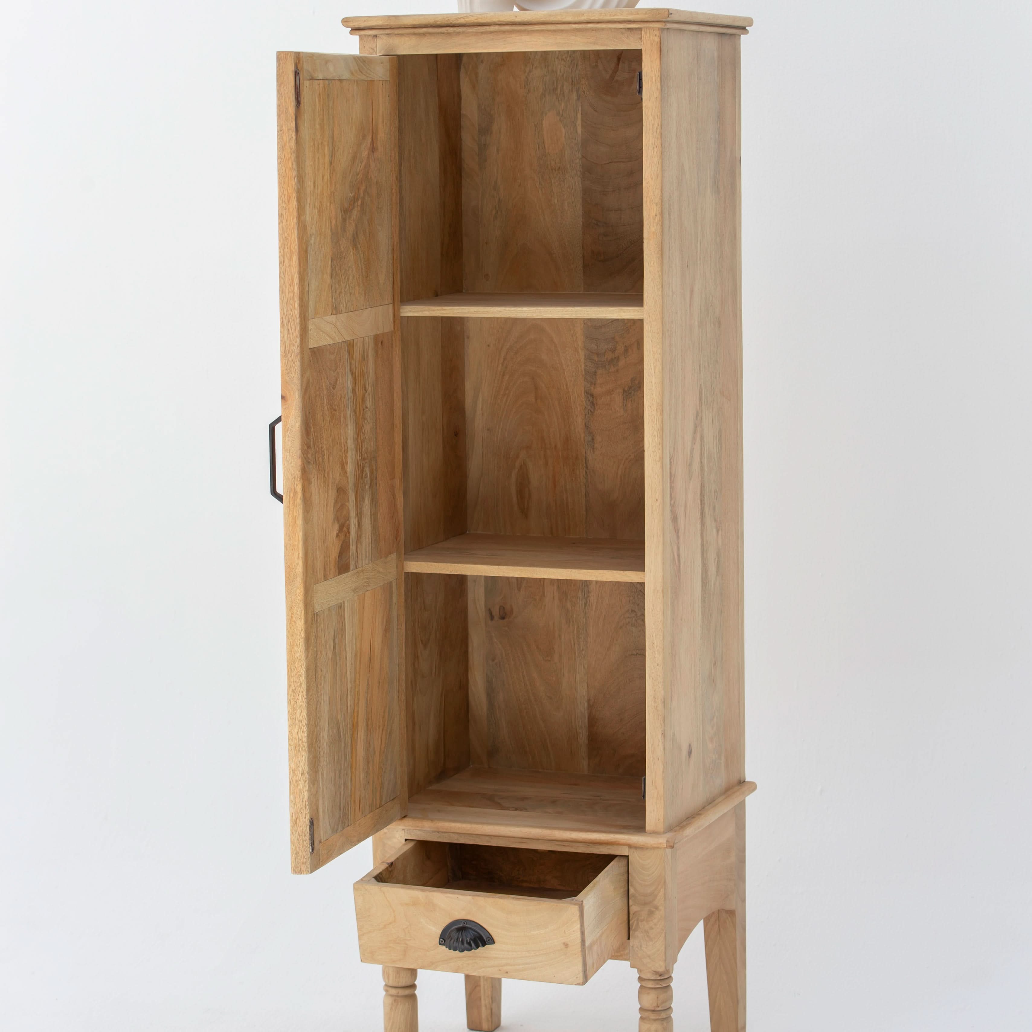 CAIRO CLASSIC ONE DOOR WOODEN CABINET - Art and craft furniture