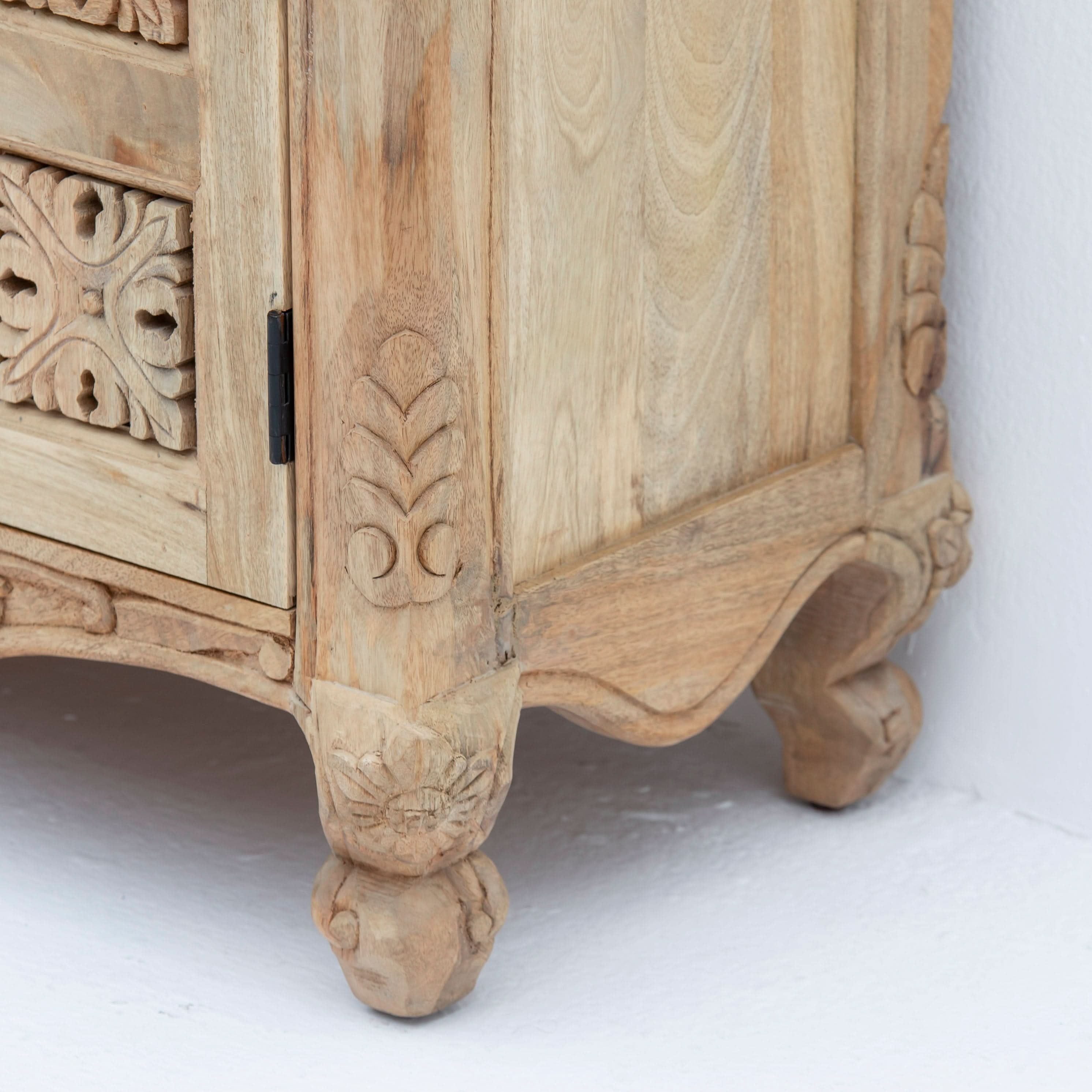 ALICE WOODEN TV STAND - Art and craft furniture
