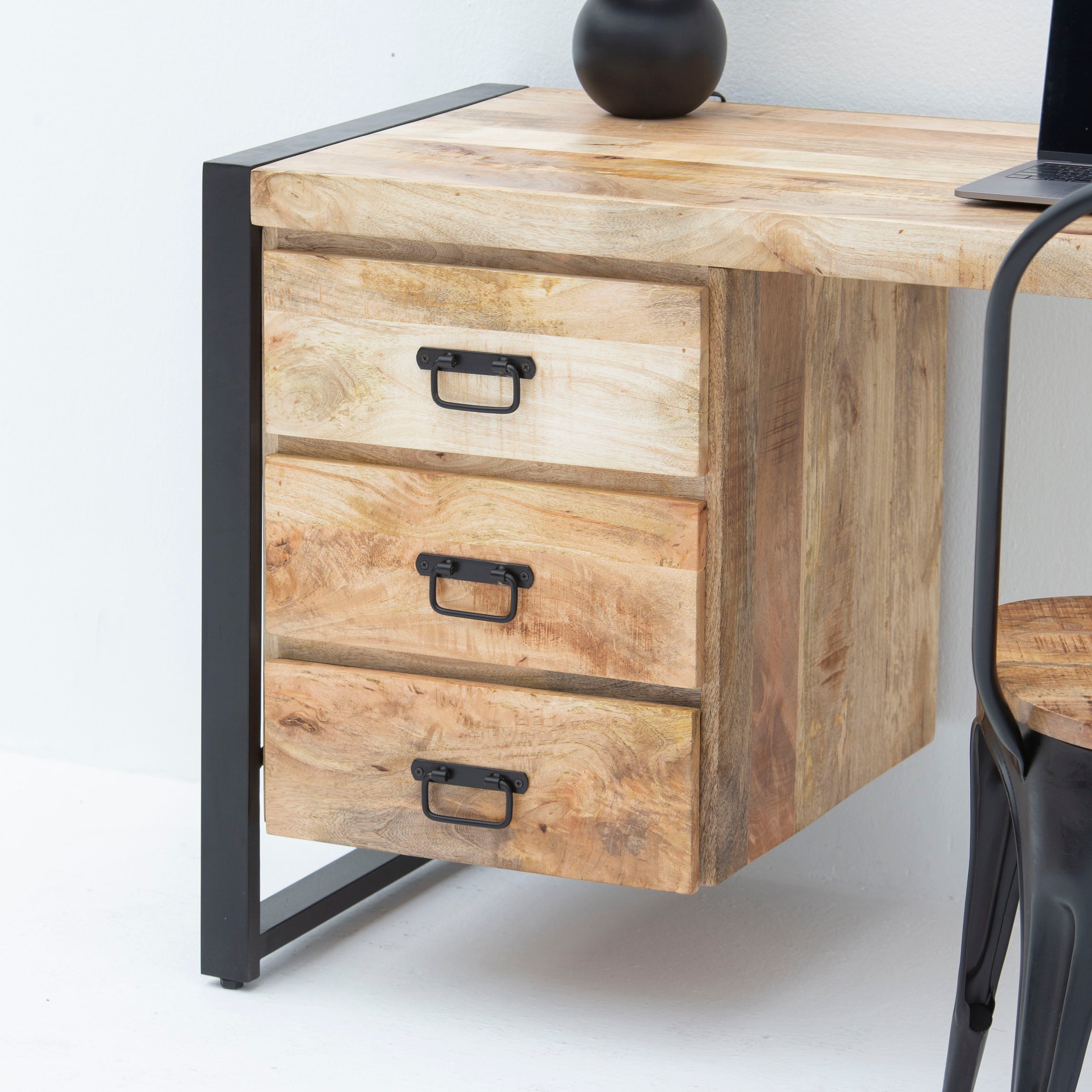 OSLO STUDY DESK THREE DRAWER - Art and craft furniture
