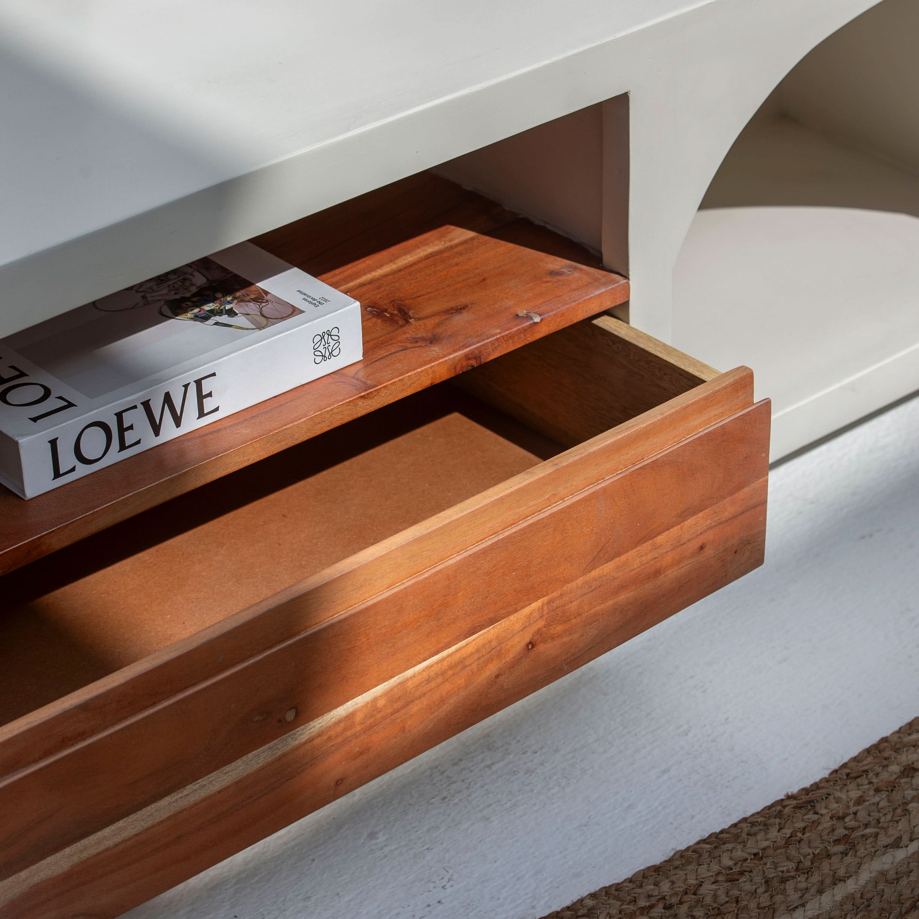 NATURA CURVE TV STAND - Art and craft furniture