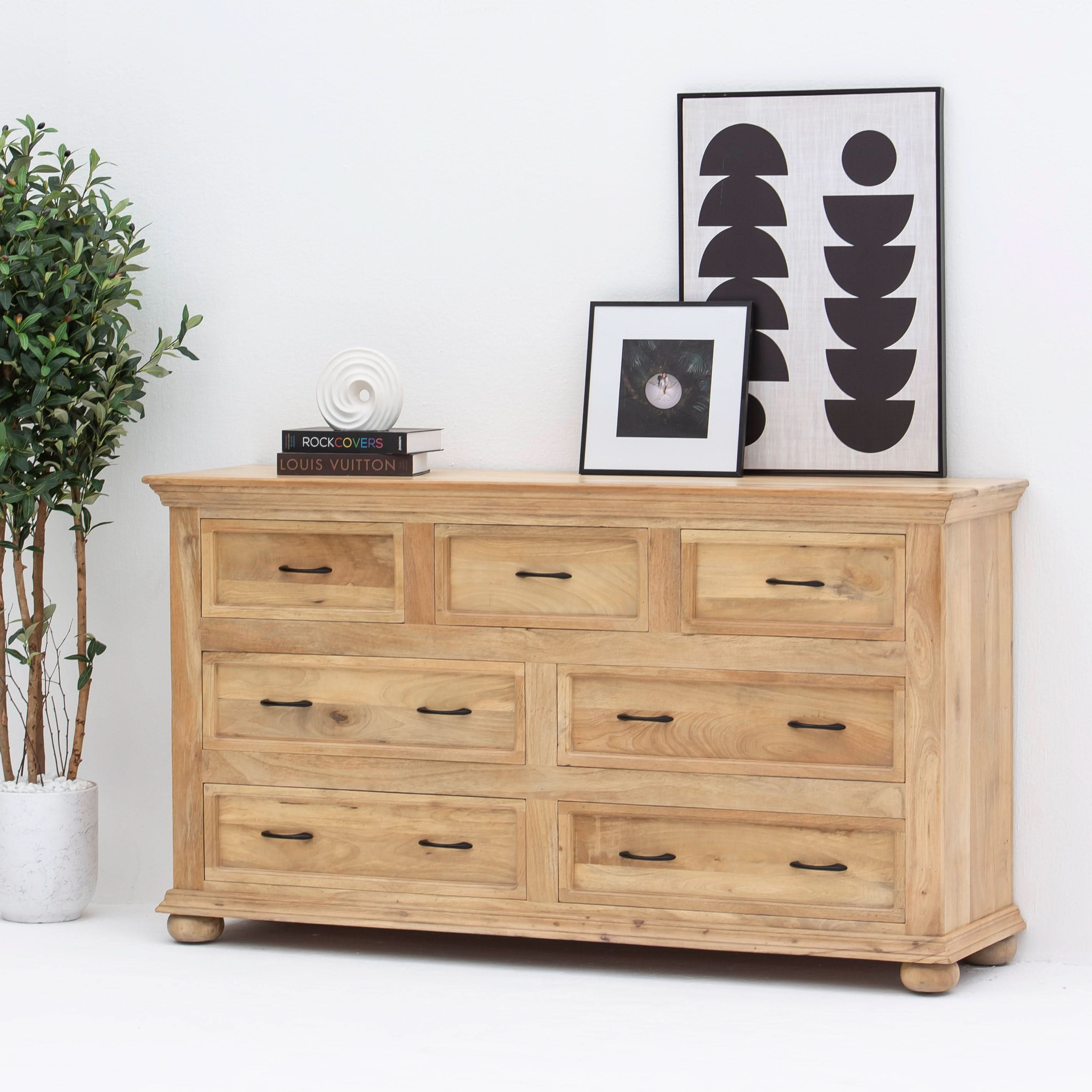 AUREVO WOODEN DRAWCHEST - Art and craft furniture