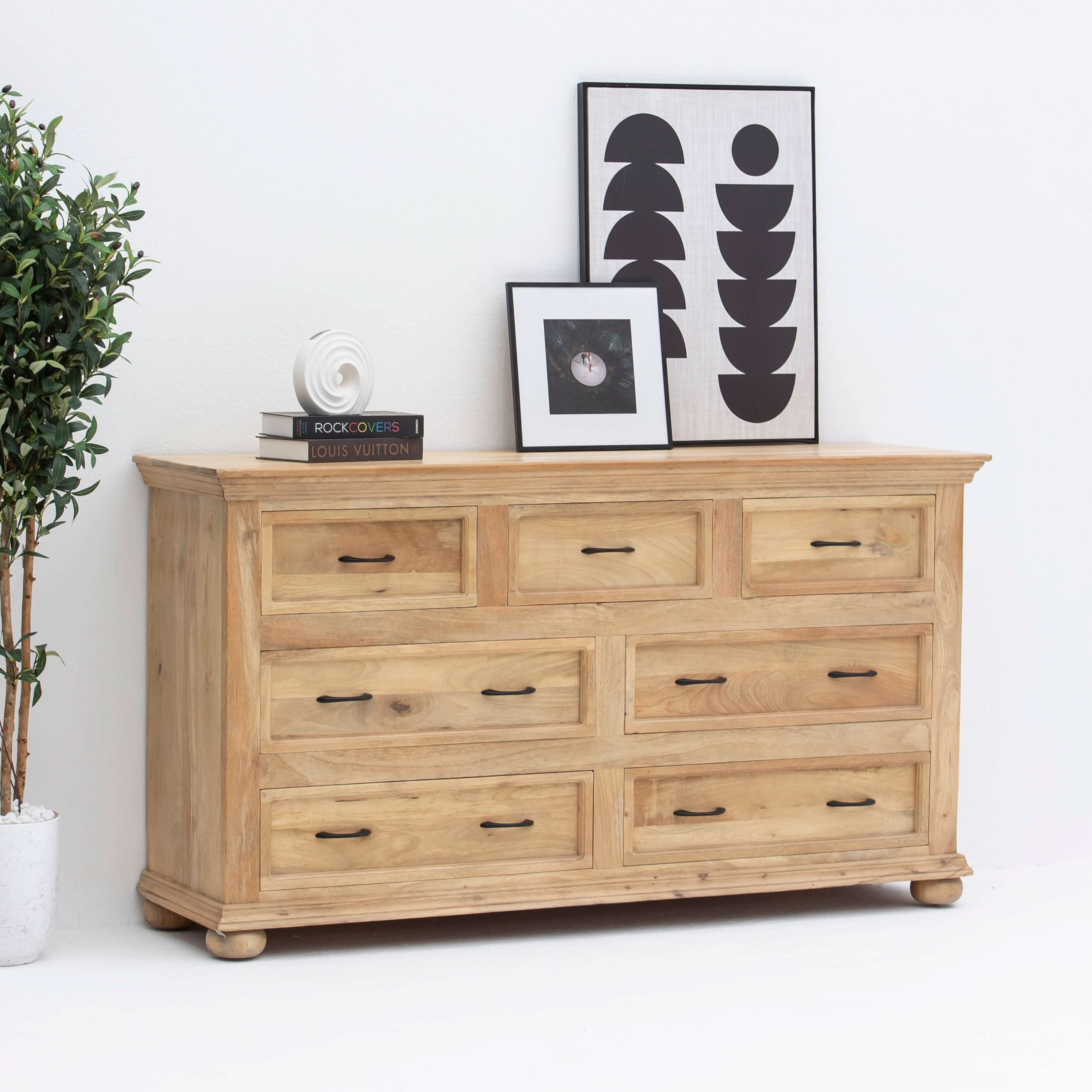 AUREVO WOODEN DRAWCHEST - Art and craft furniture