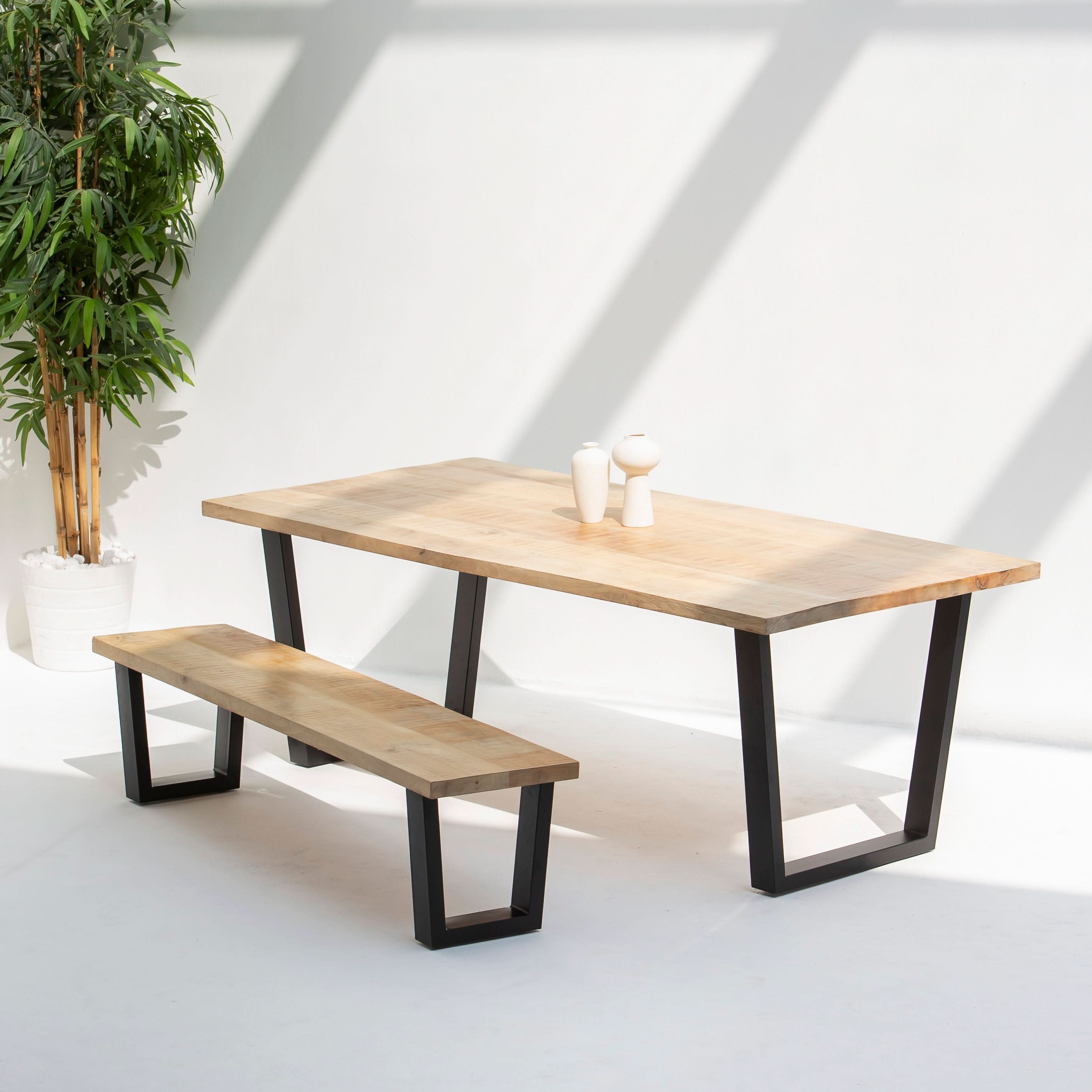 MANGO AURA DINING TABLE - Art and craft furniture