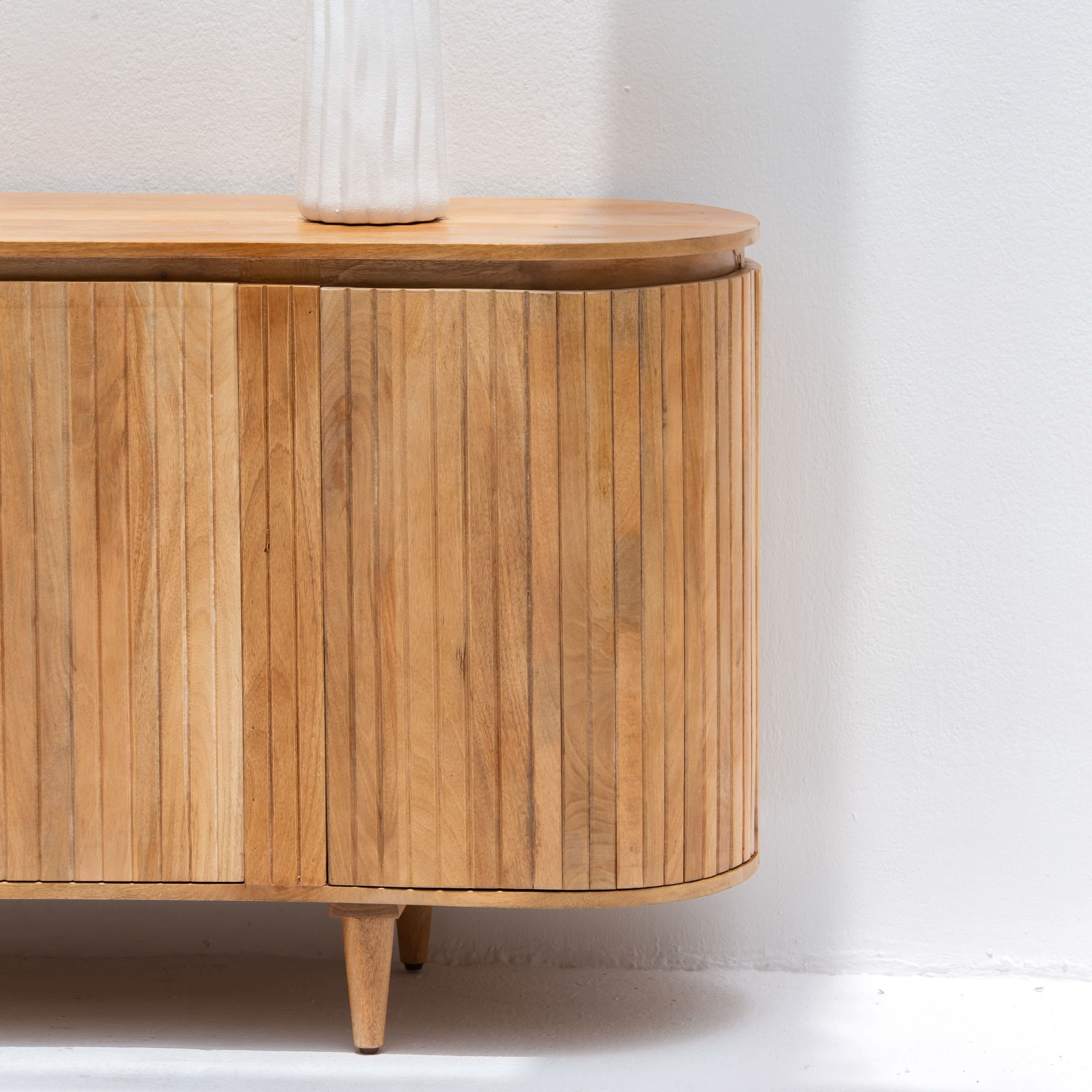 RIVIERA HALF ROUND SIDEBOARD - Art and craft furniture