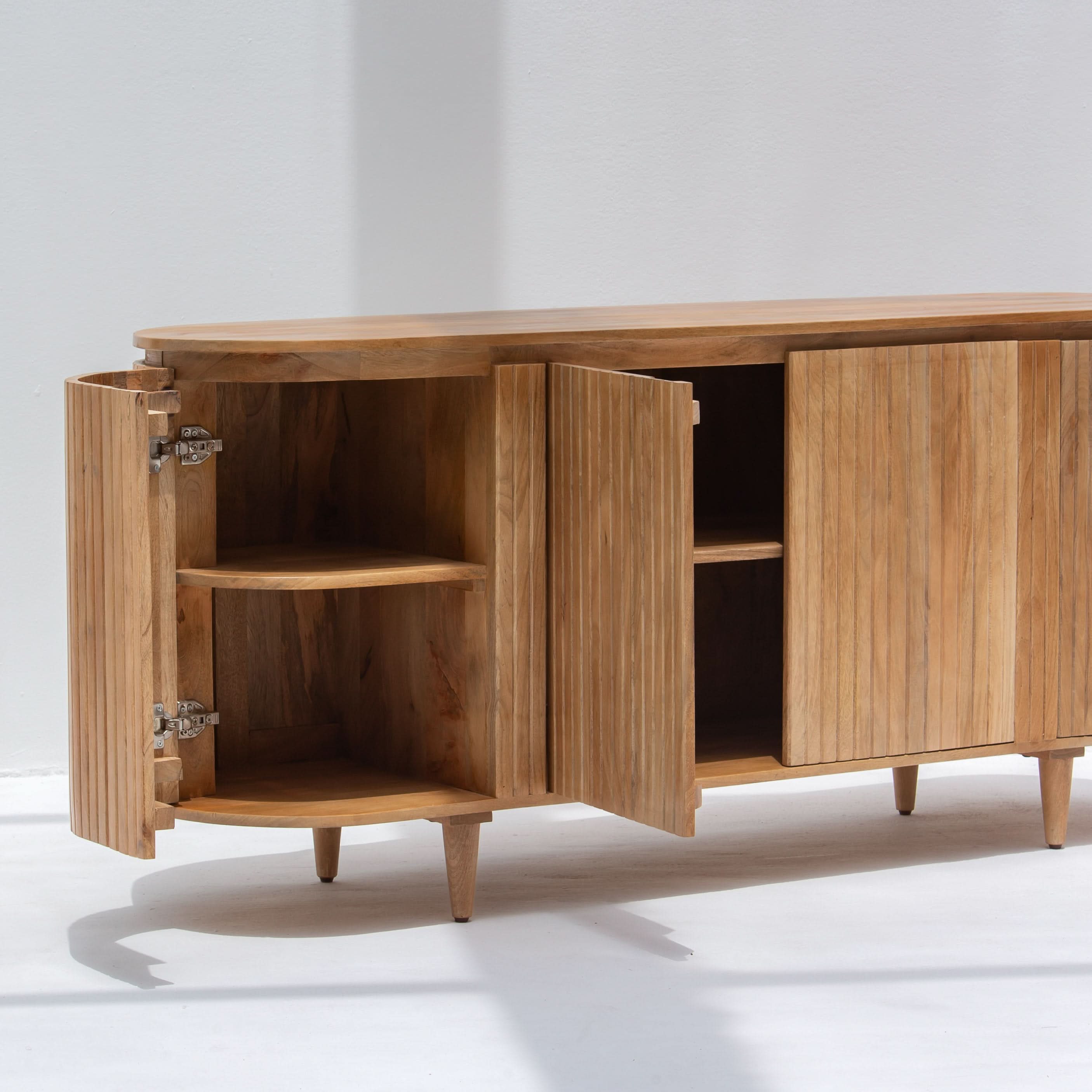 RIVIERA HALF ROUND SIDEBOARD - Art and craft furniture