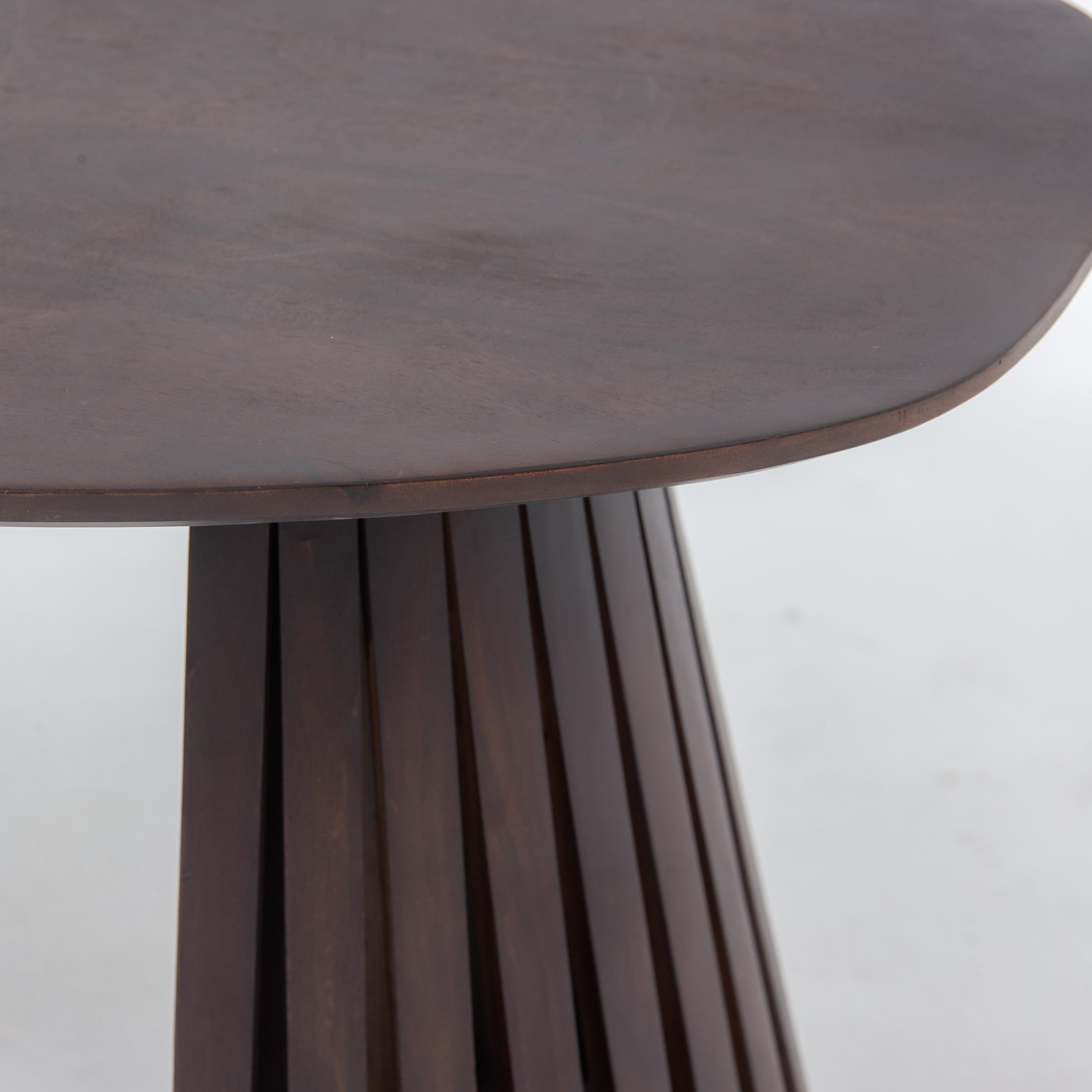 DANISH OVAL COFFEE TABLE - Art and craft furniture
