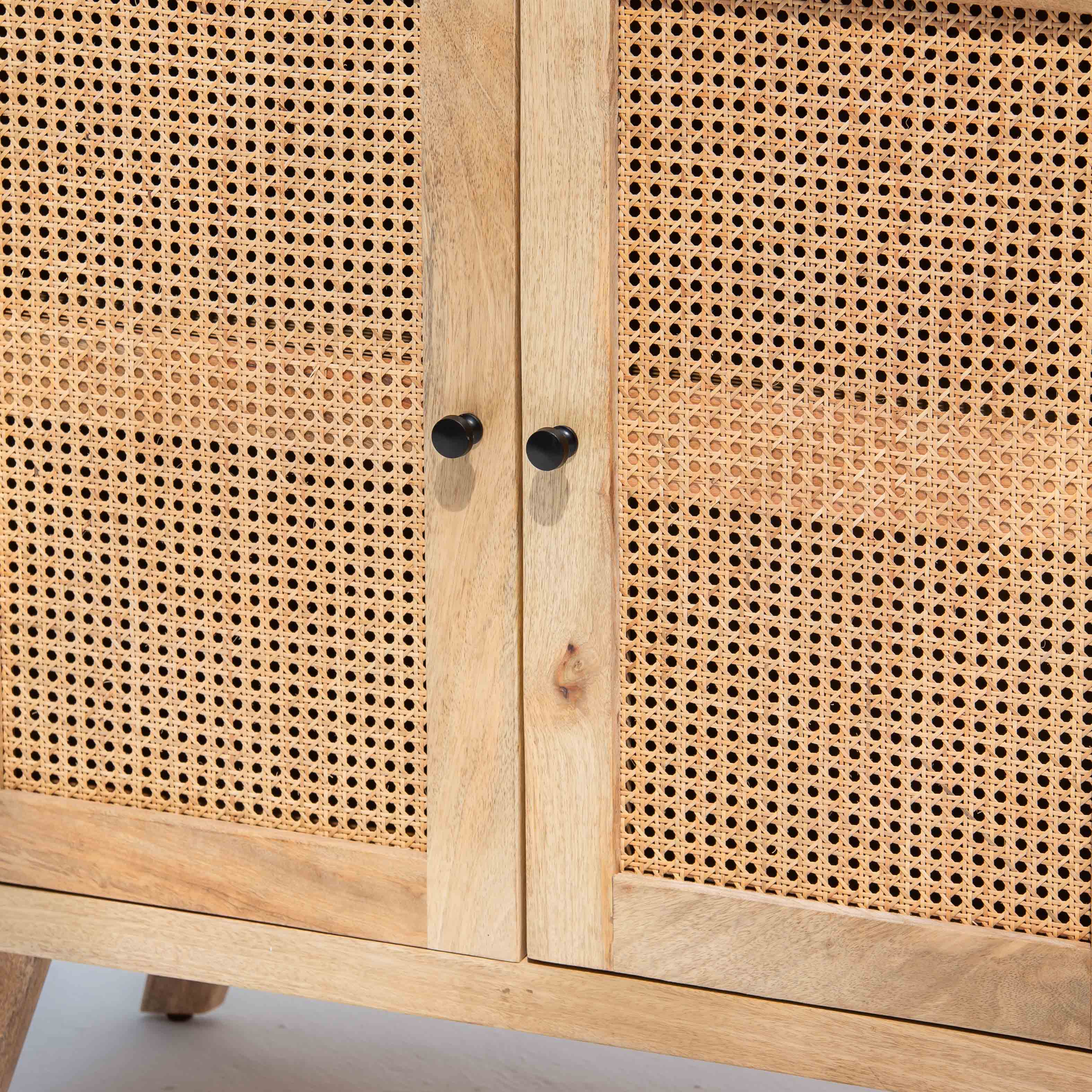 CANOVA RATTAN TWO DOOR SIDEBOARD - Art and craft furniture
