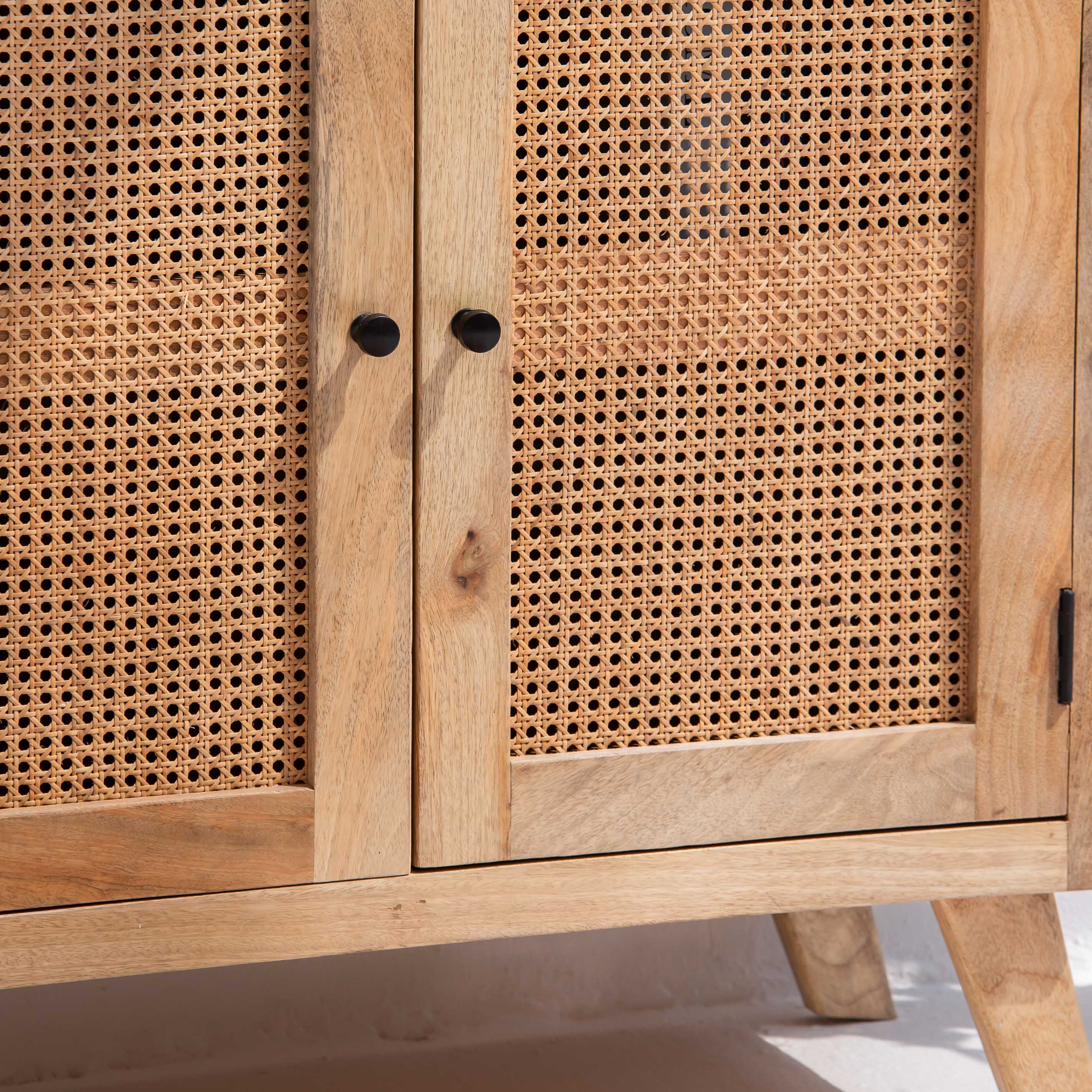 CANOVA RATTAN TWO DOOR SIDEBOARD - Art and craft furniture