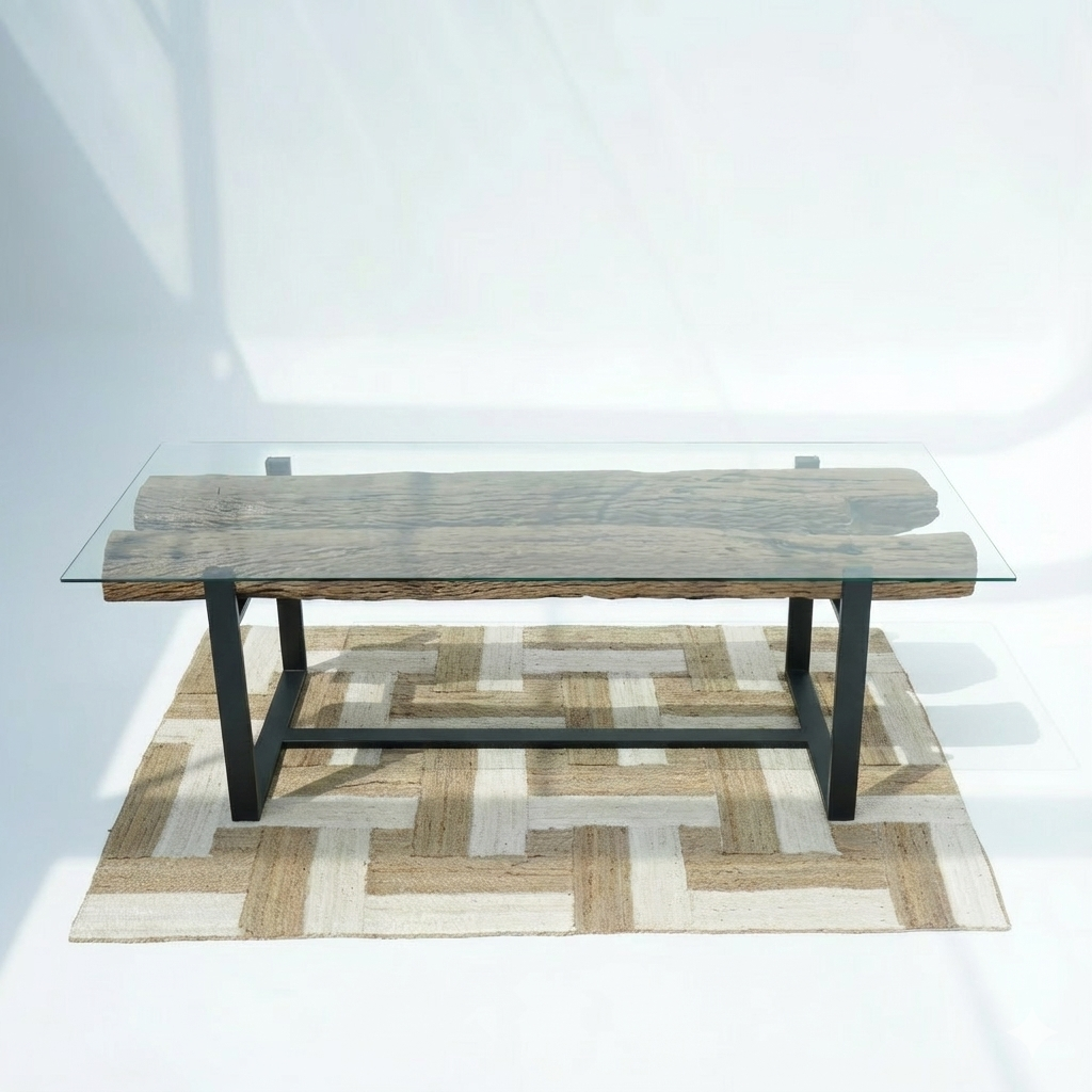 RAILWAY LOG DINNING TABLE - Art and craft furniture