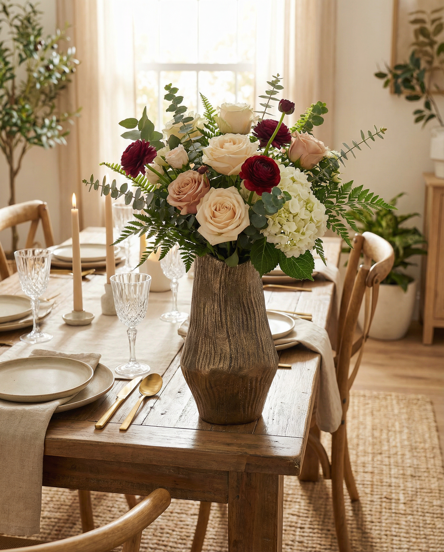 SERENITY BLOSSOM SMALL FLOWER VASE - Art and craft furniture