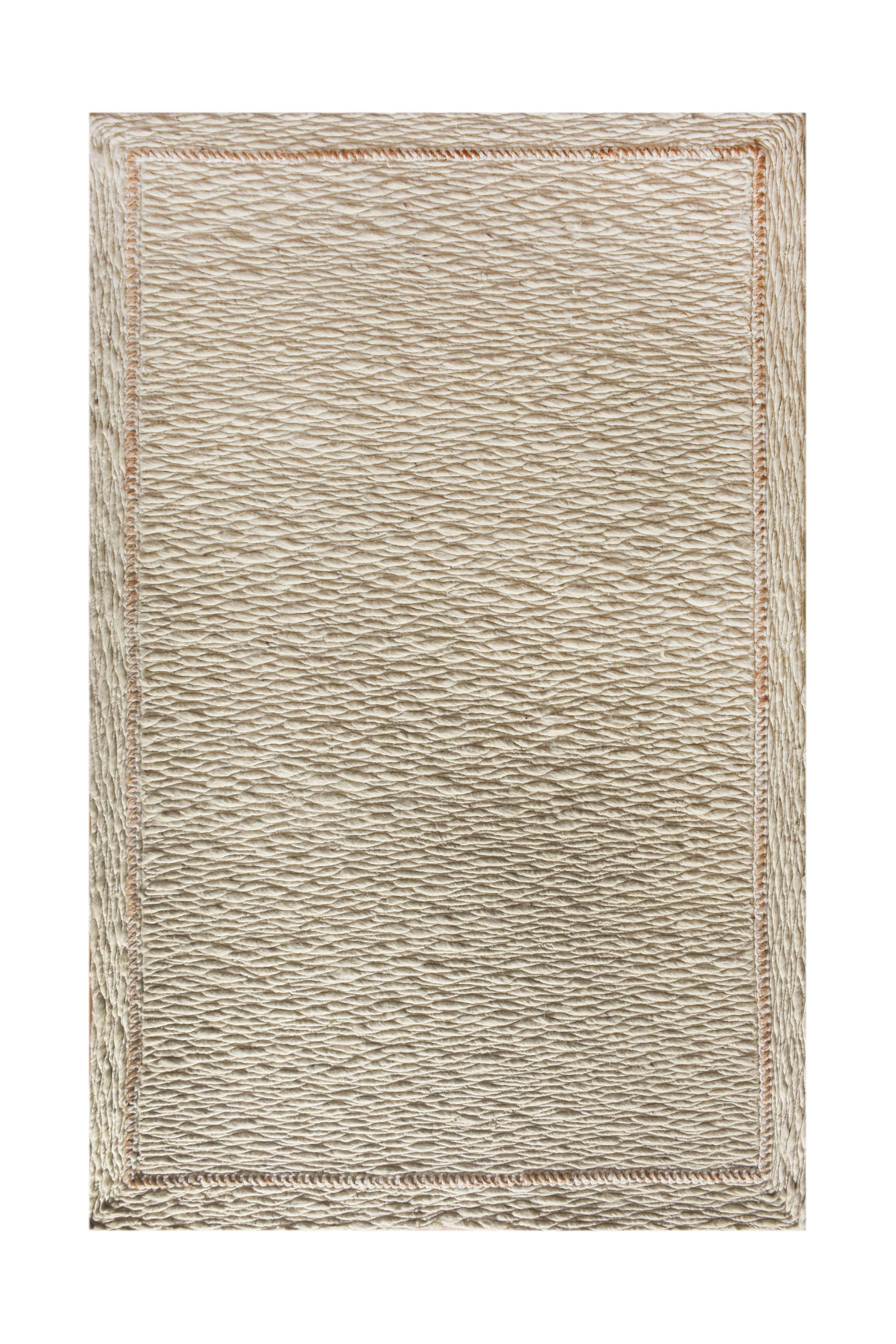 IVERTOEN HAND MADE WOOL & JUTE CARPET - Art and craft furniture