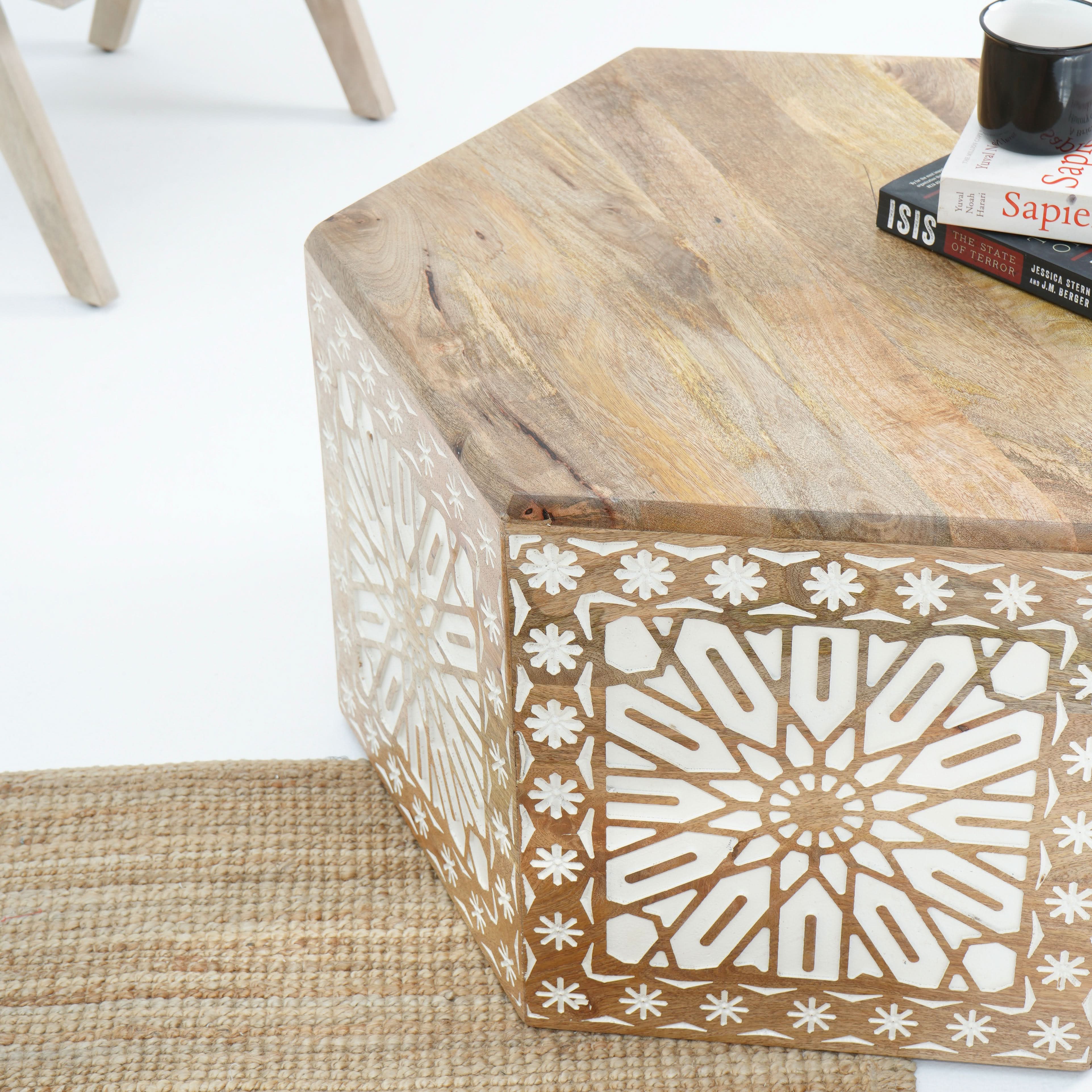 CNC HARMONY COFFEE TABLE - Art and craft furniture