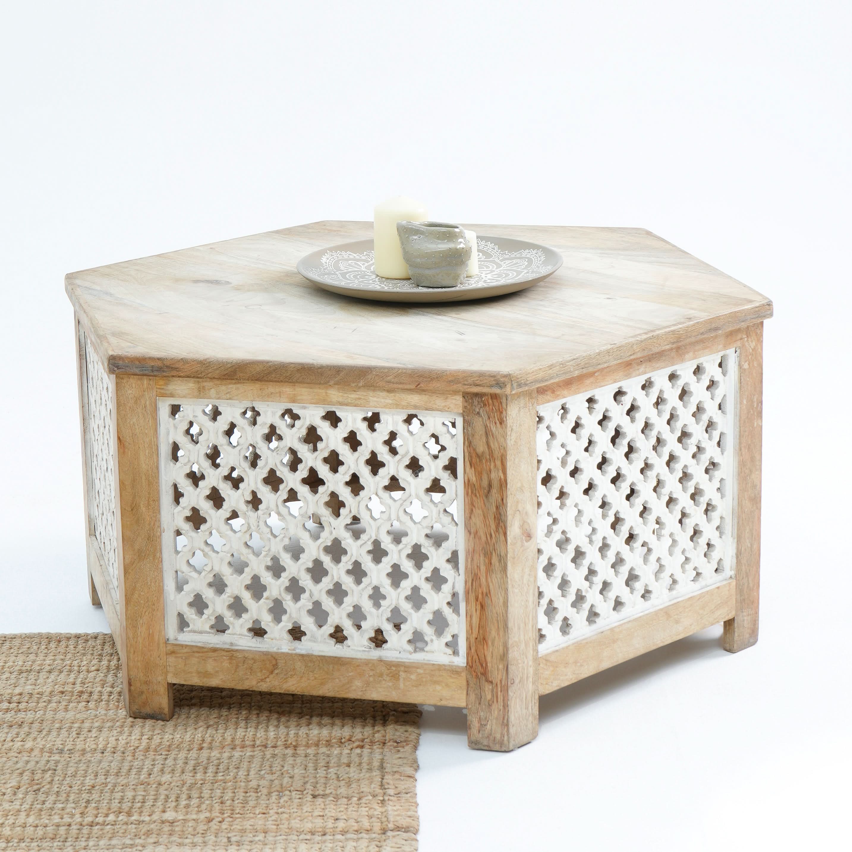 GRAIN & GLOW COFFEE TABLE - Art and craft furniture