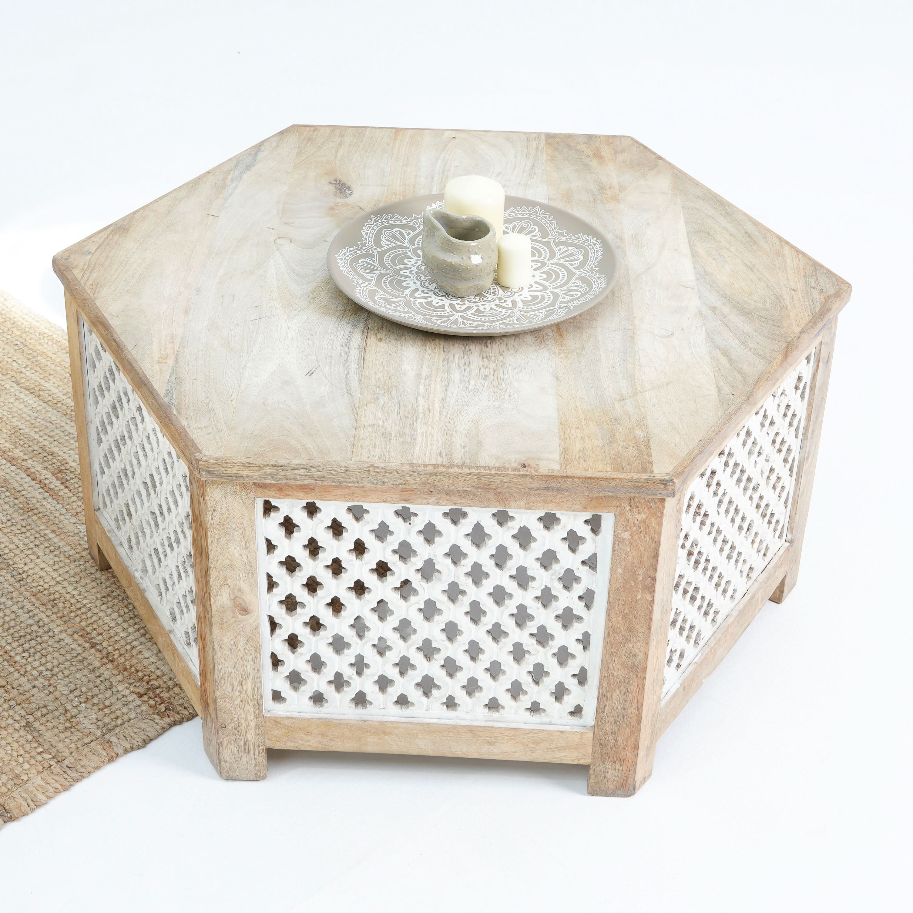 GRAIN & GLOW COFFEE TABLE - Art and craft furniture