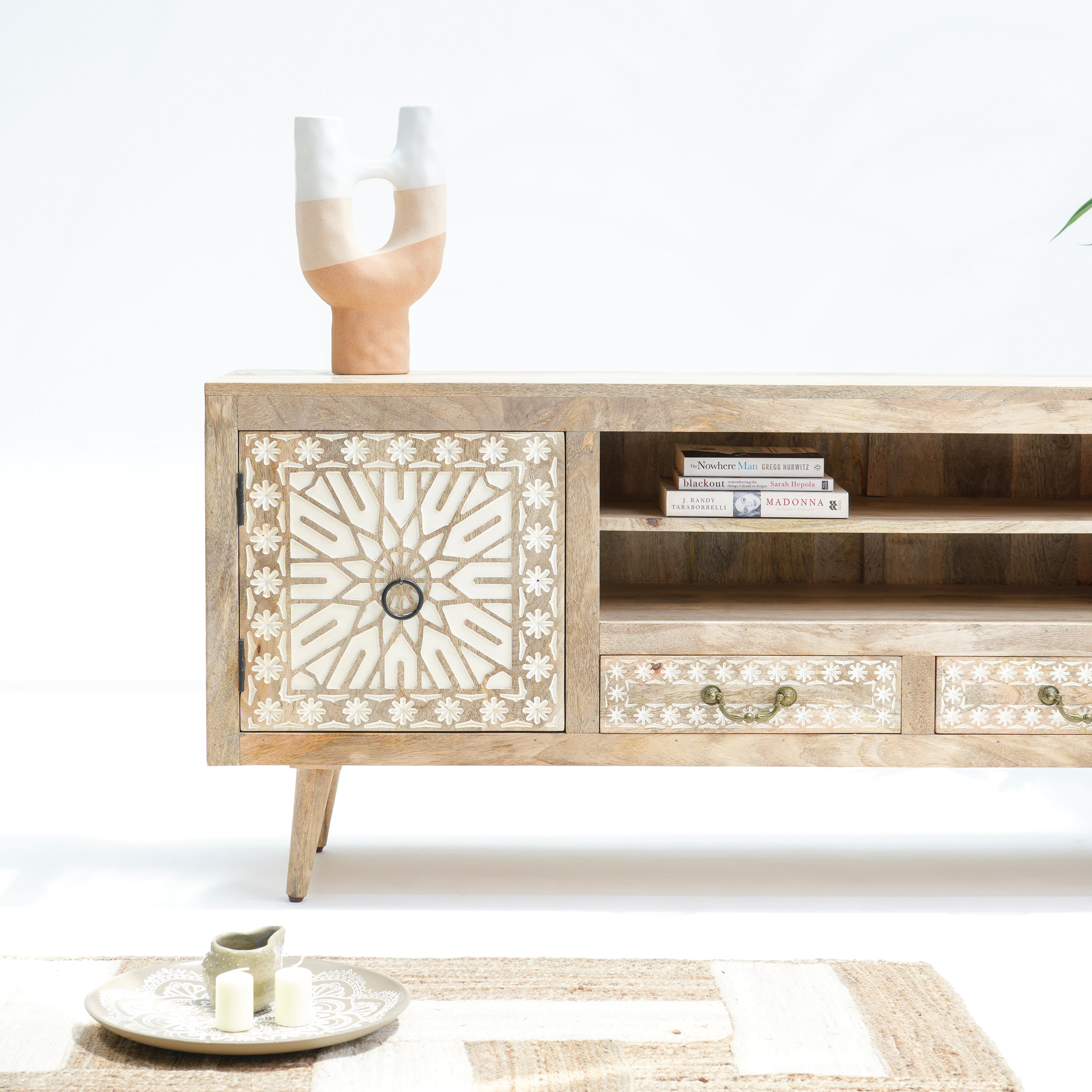 Pavilion CNC Tv stand