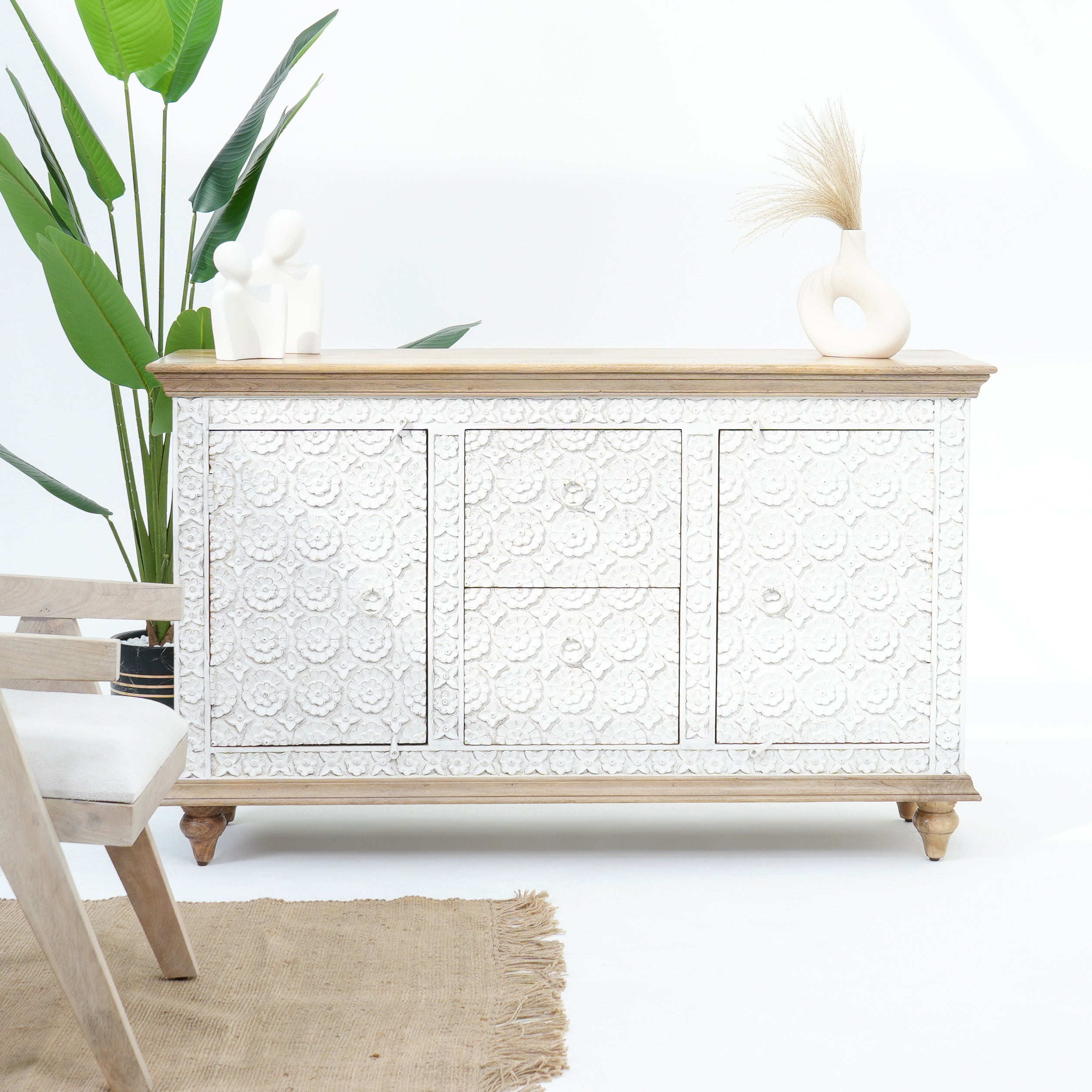 Florix Two Door Two drawer Sideboard