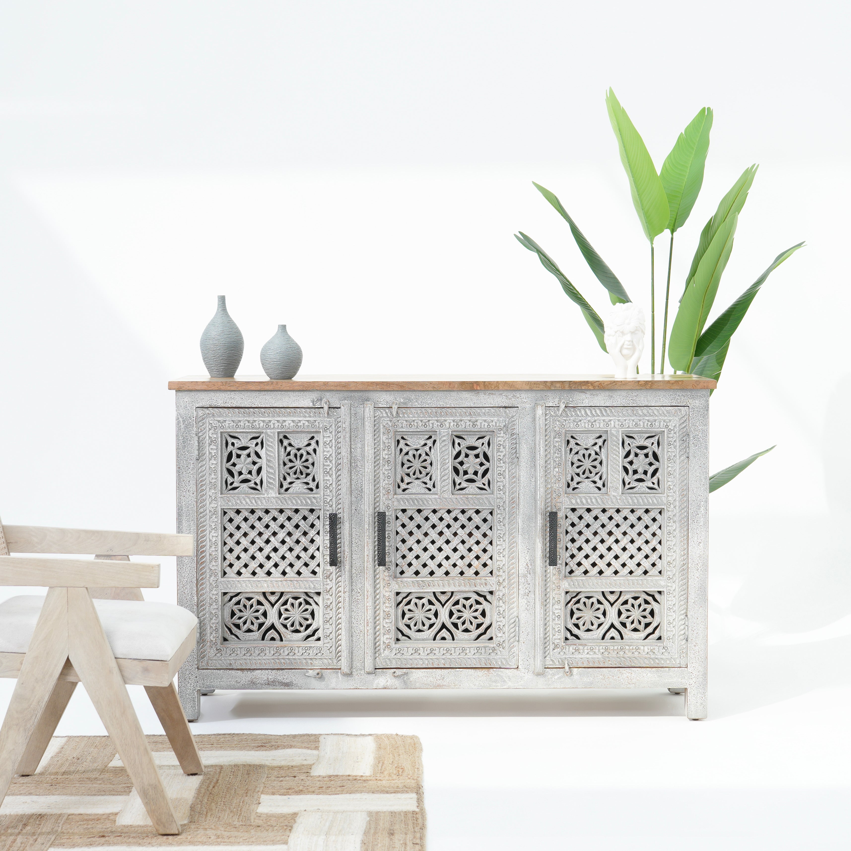 Harmony three door sideboard