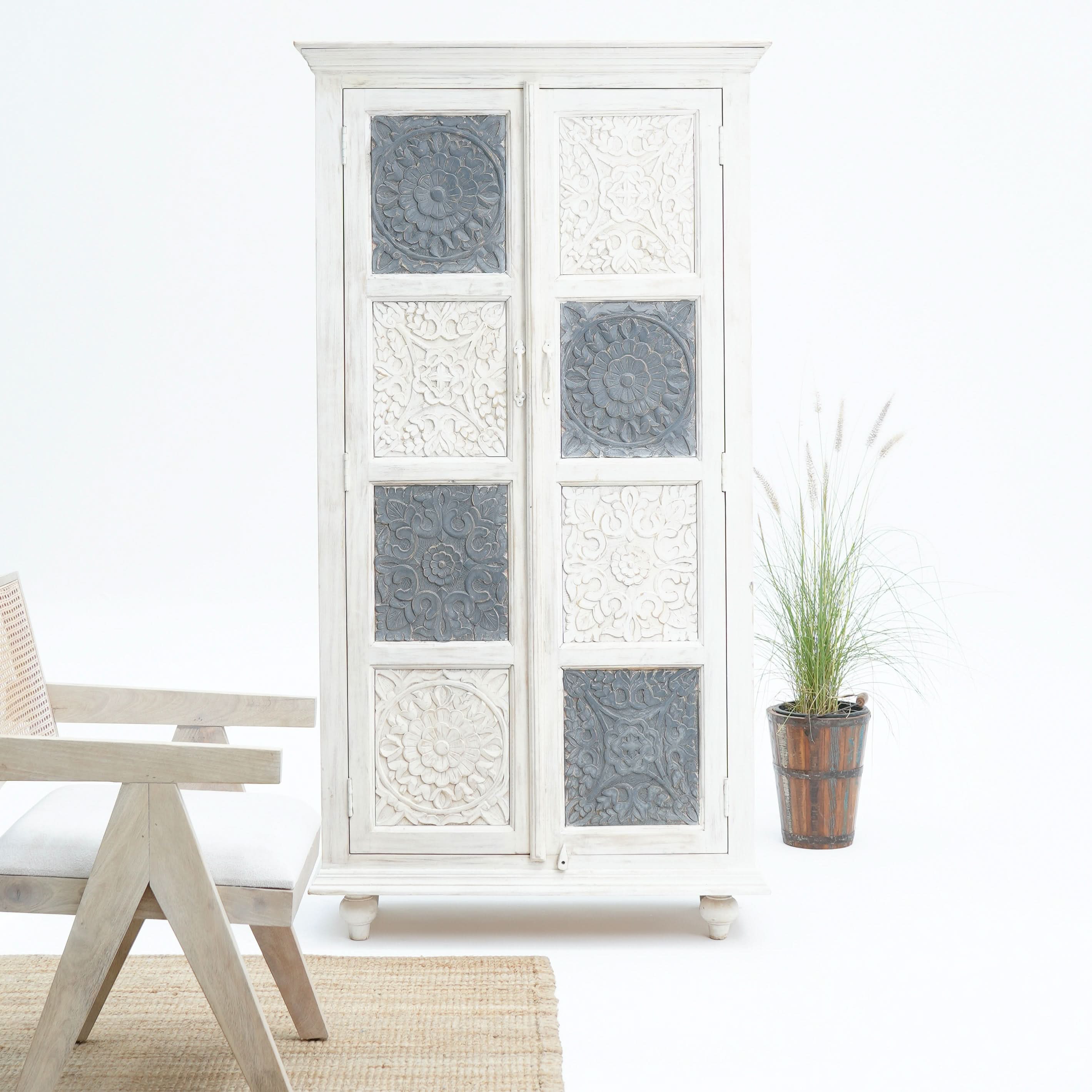 TOWN CHARM TWO DOOR CABINET - Art and craft furniture