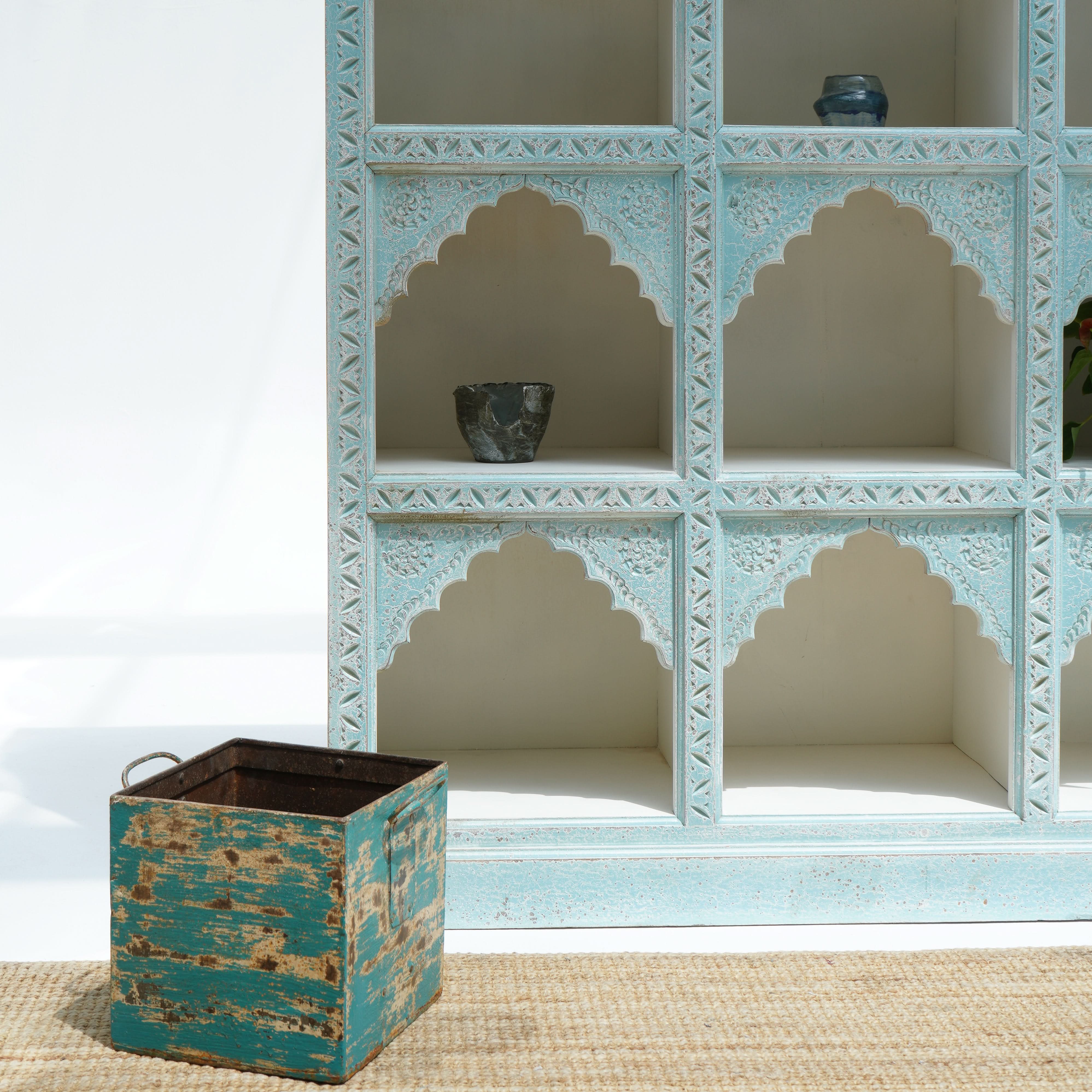 FLORENCE 12-BLOCK MEHRAB BOOKSHELF - Art and craft furniture