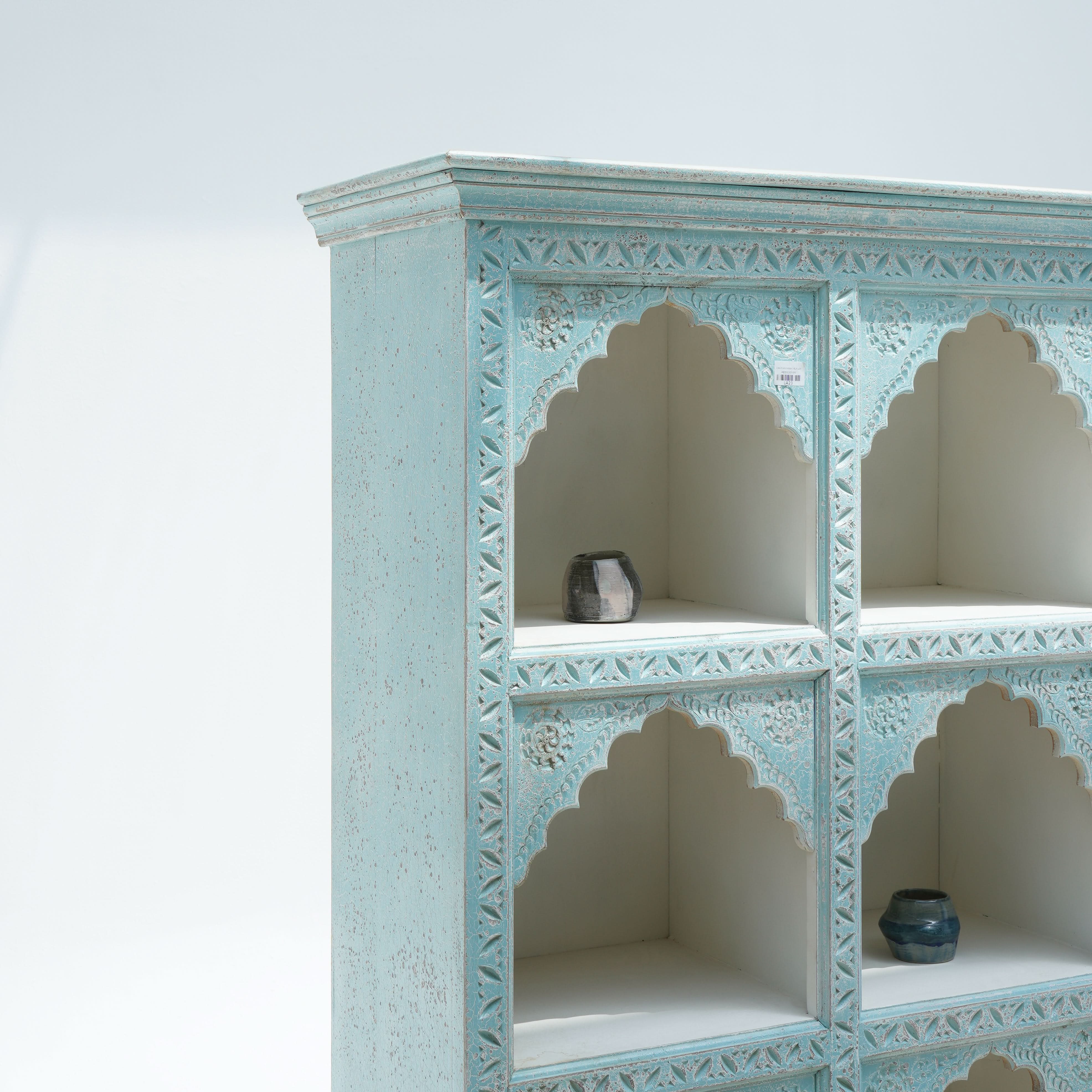 FLORENCE 12-BLOCK MEHRAB BOOKSHELF - Art and craft furniture