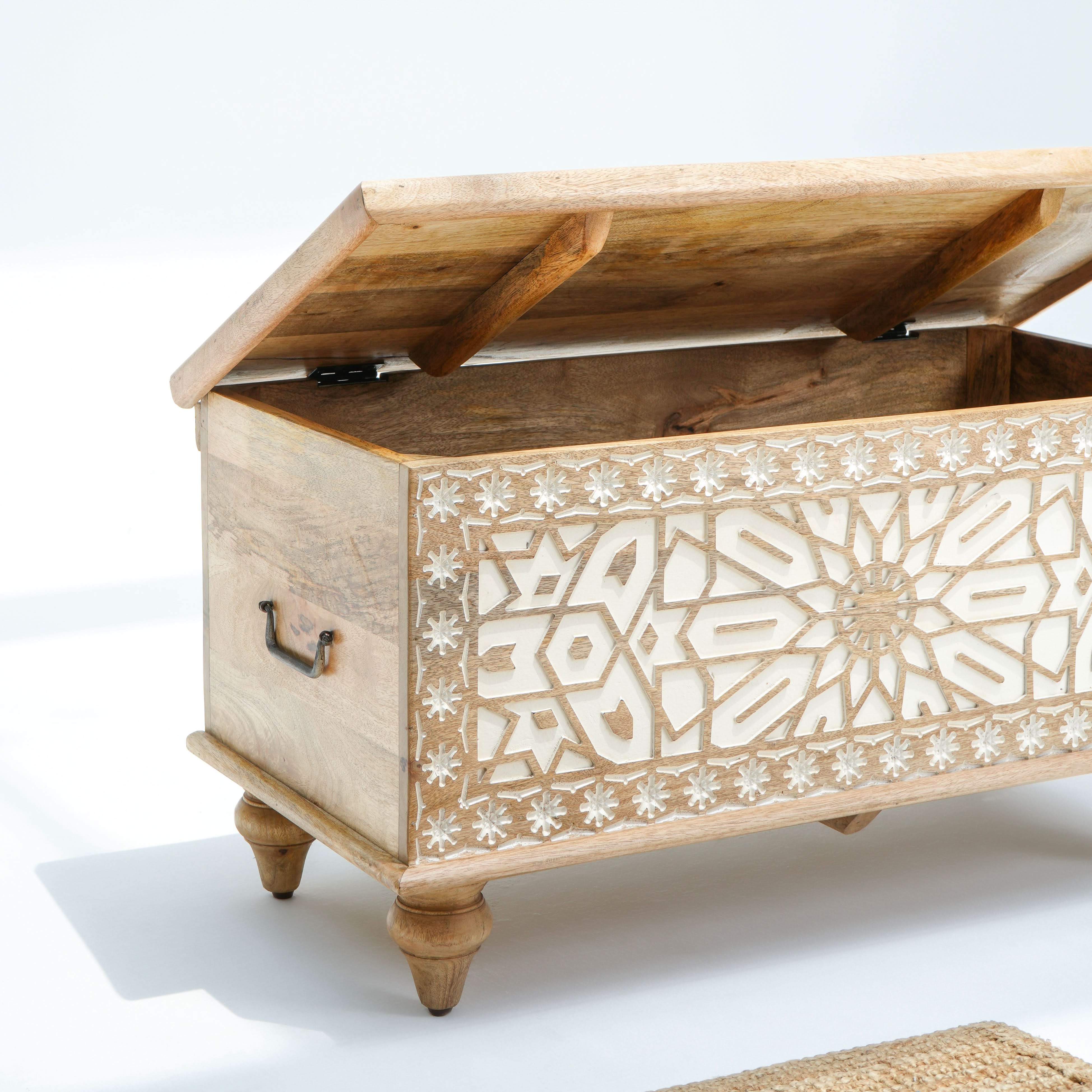 IVORY CNC DESIGN BOX - Art and craft furniture
