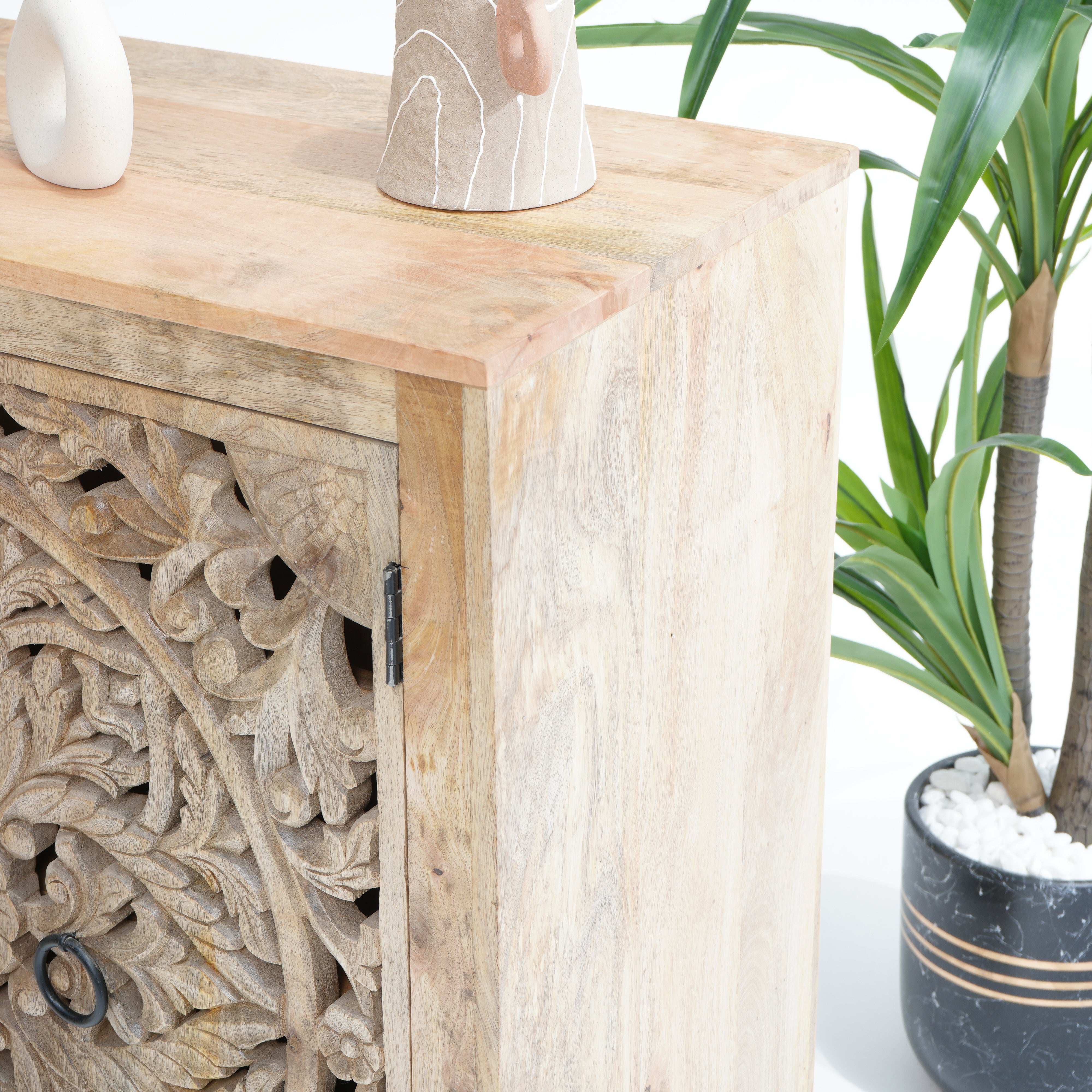 ROYAL CARVED FOUR DOOR SIDEBOARD