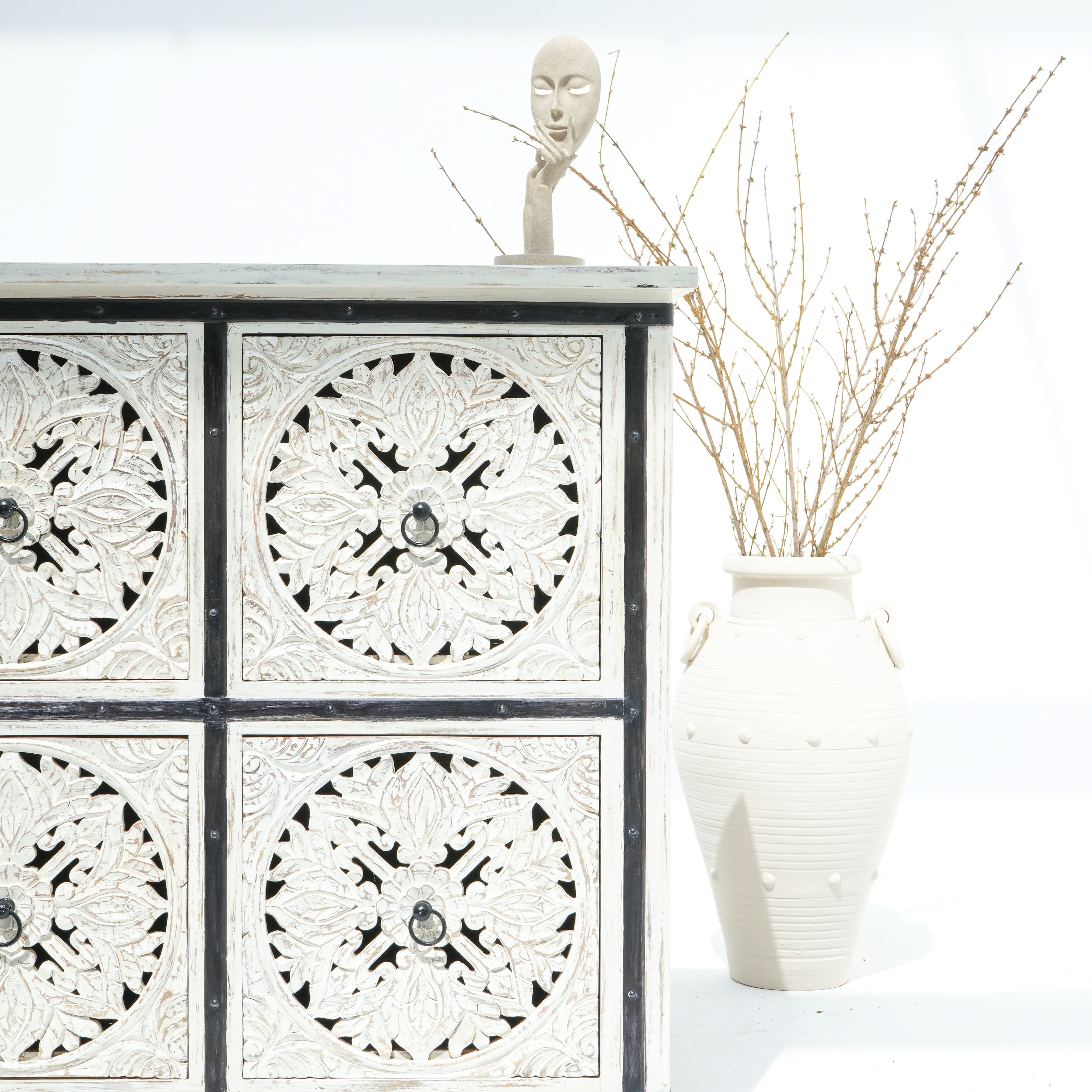 ATHERTON SIX DRAWER CHEST OF DRAWERS - Art and craft furniture