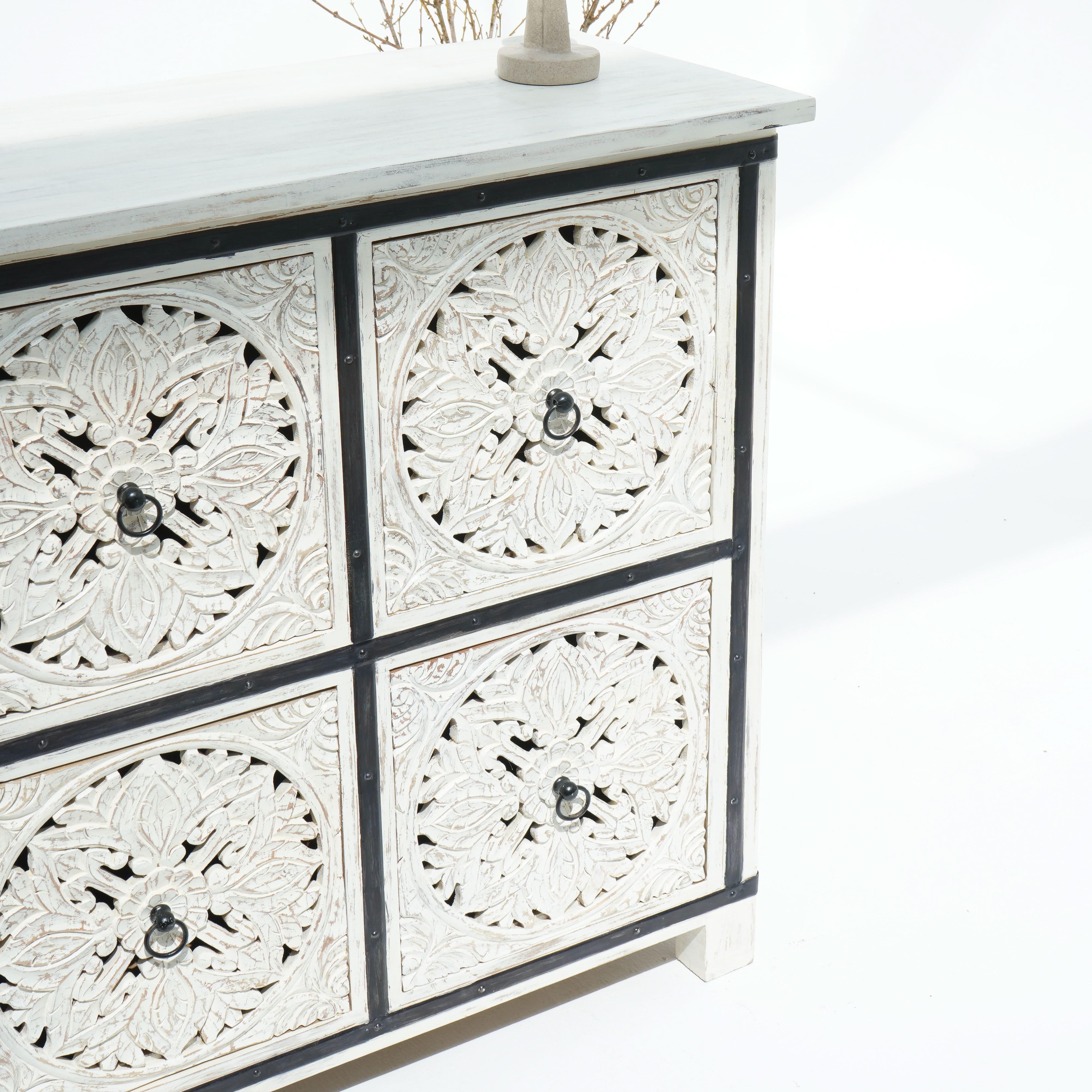 ATHERTON SIX DRAWER CHEST OF DRAWERS - Art and craft furniture