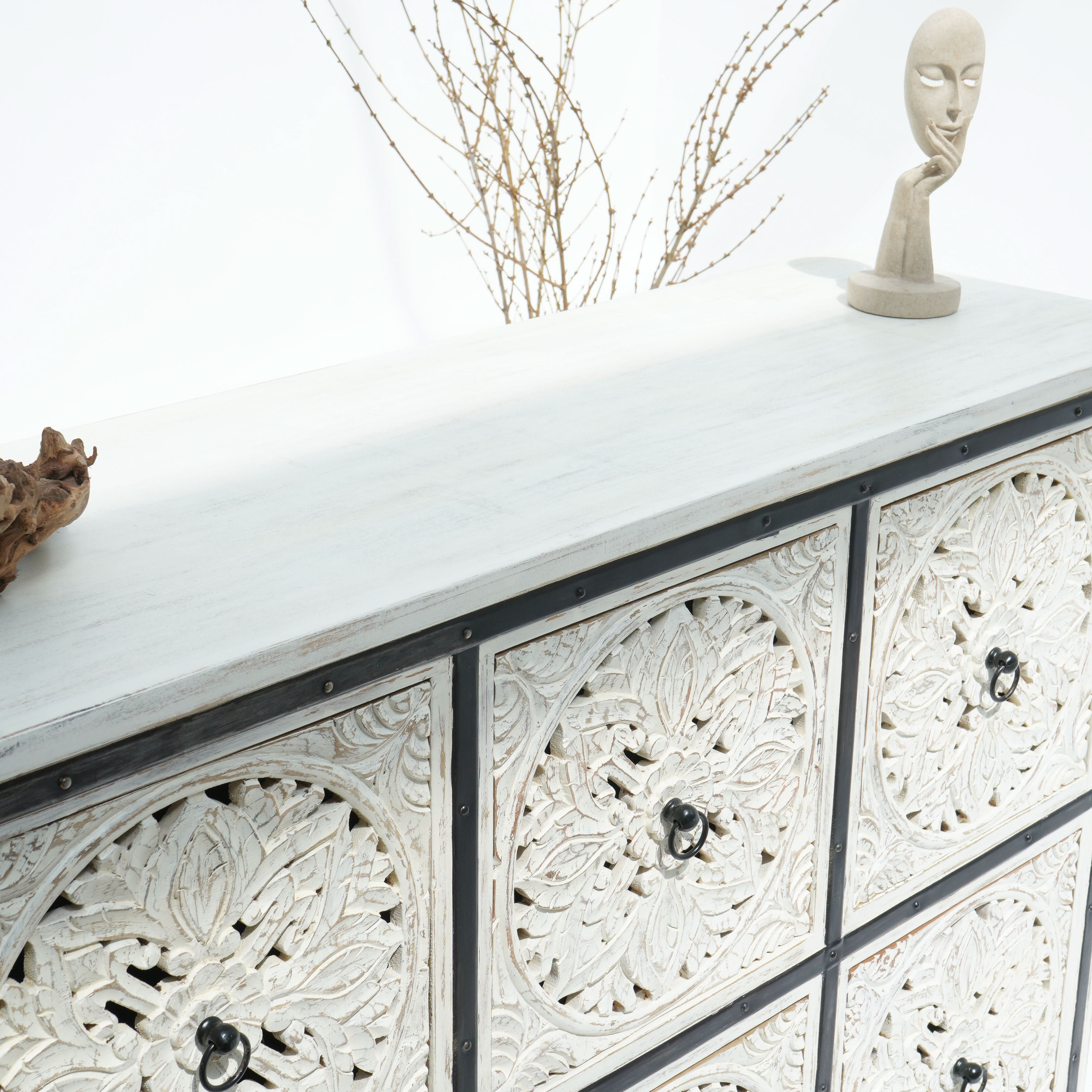 ATHERTON SIX DRAWER CHEST OF DRAWERS - Art and craft furniture