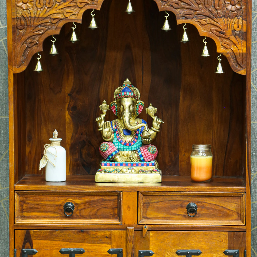 WDN TWO TILE DOOR & TWO DRAWER TEMPLE