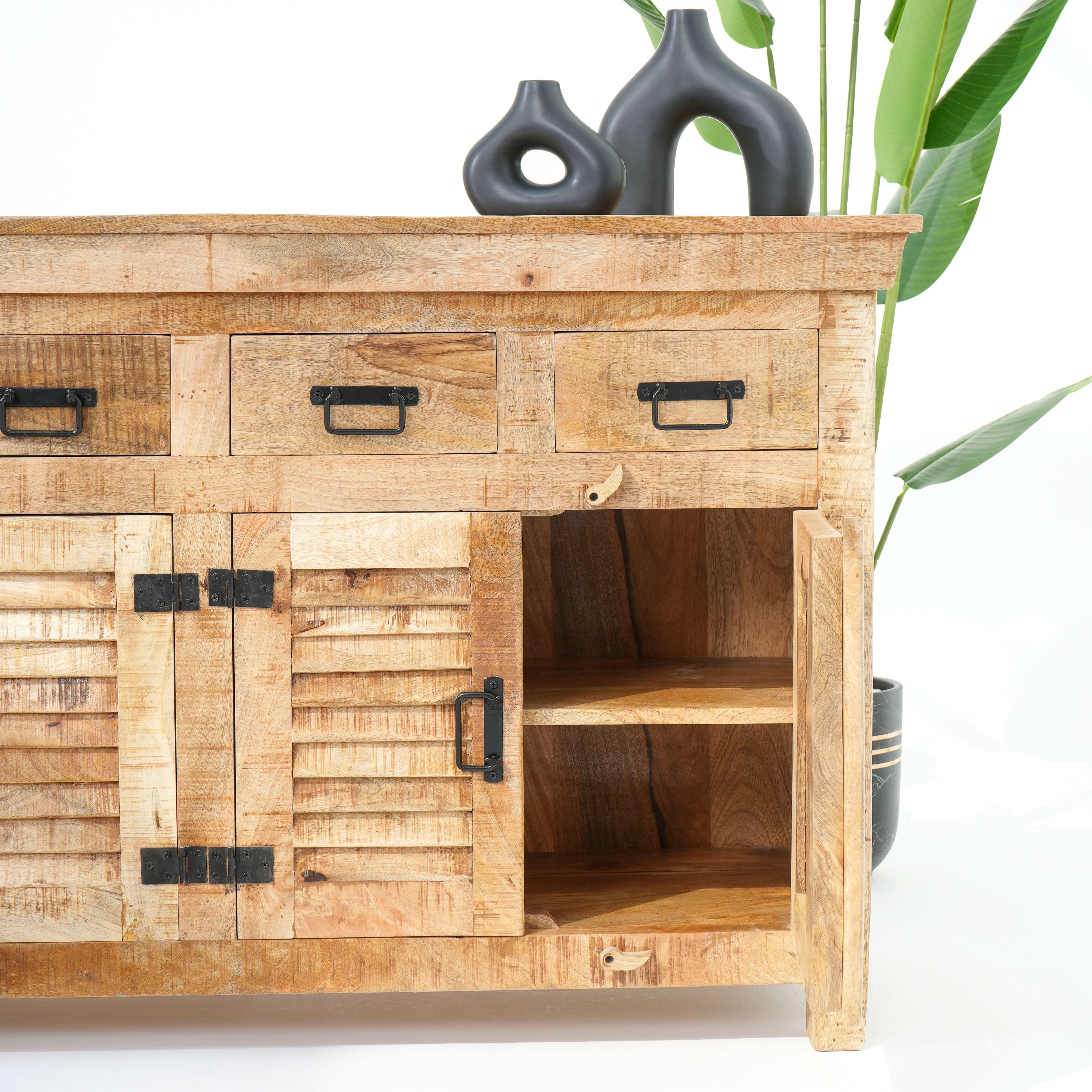ROMA CLASSIC FOUR DOOR DRAWER SIDEBOARD - Art and craft furniture