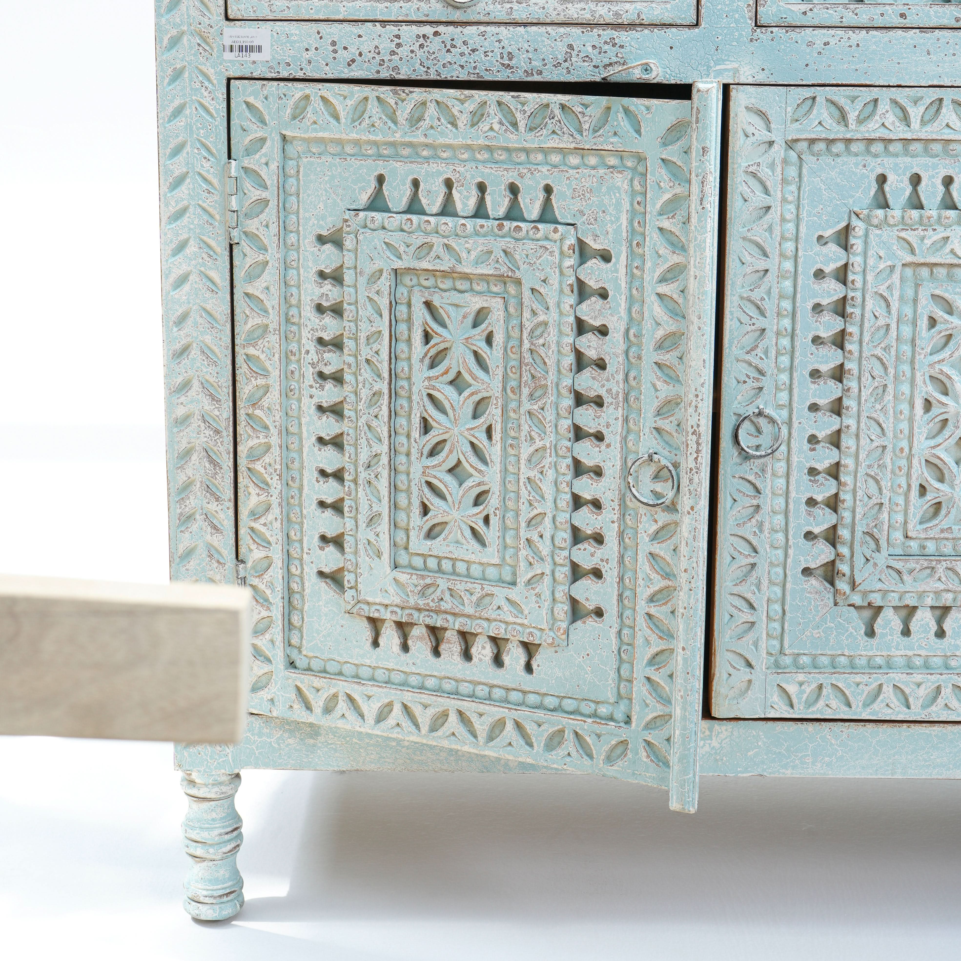 ORLEANS FOUR DOOR DRAWER SIDEBOARD - Art and craft furniture
