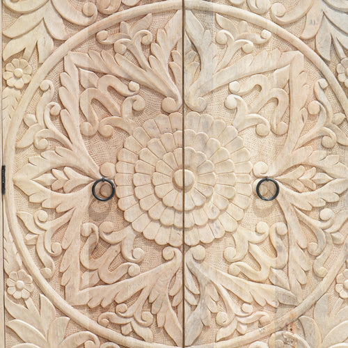 HERITAGE DABORA CARVED CABINET
