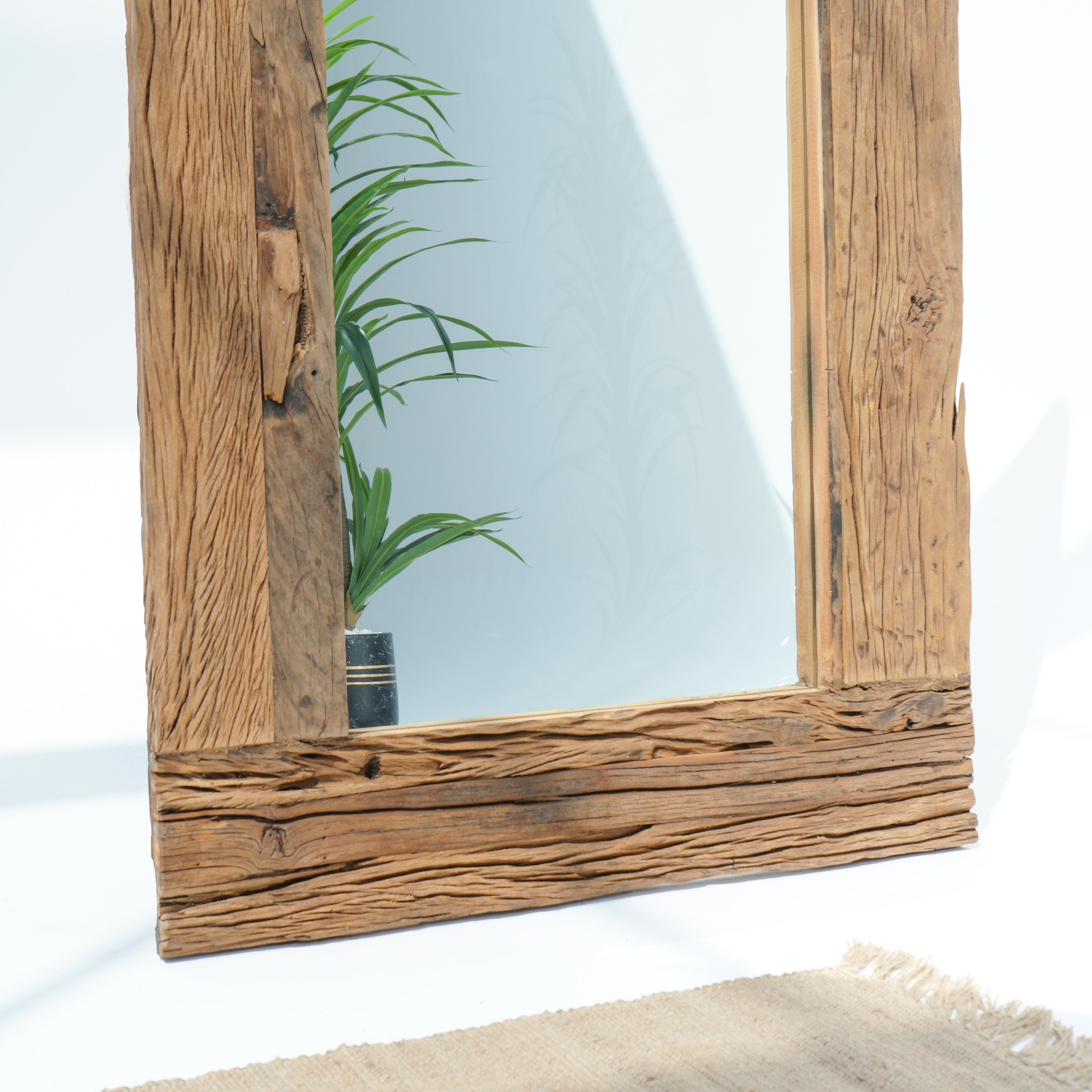 Indian Railway Sleeper Mirror Frame