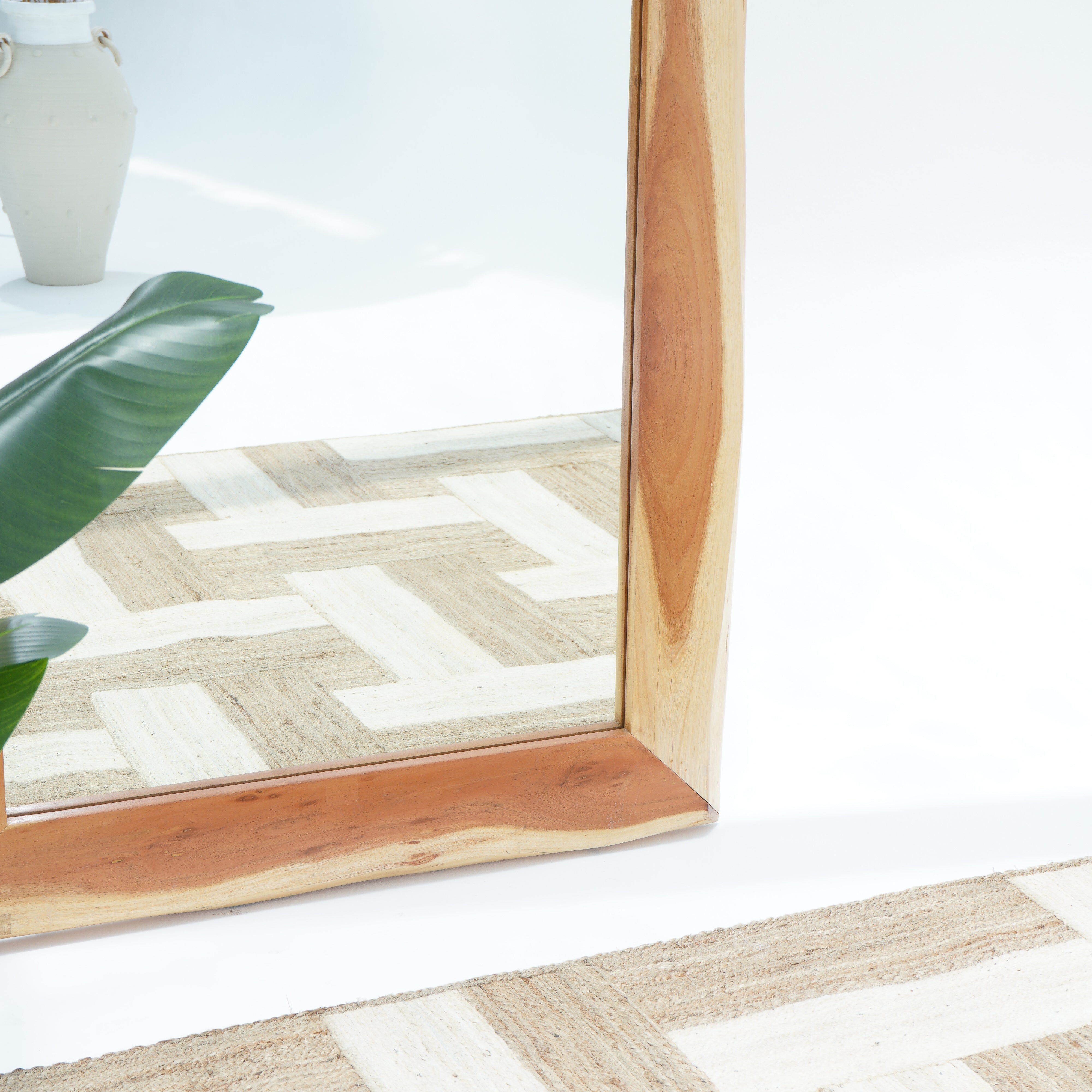 Oslo Oasis Light Acacia Wood Mirror Frame