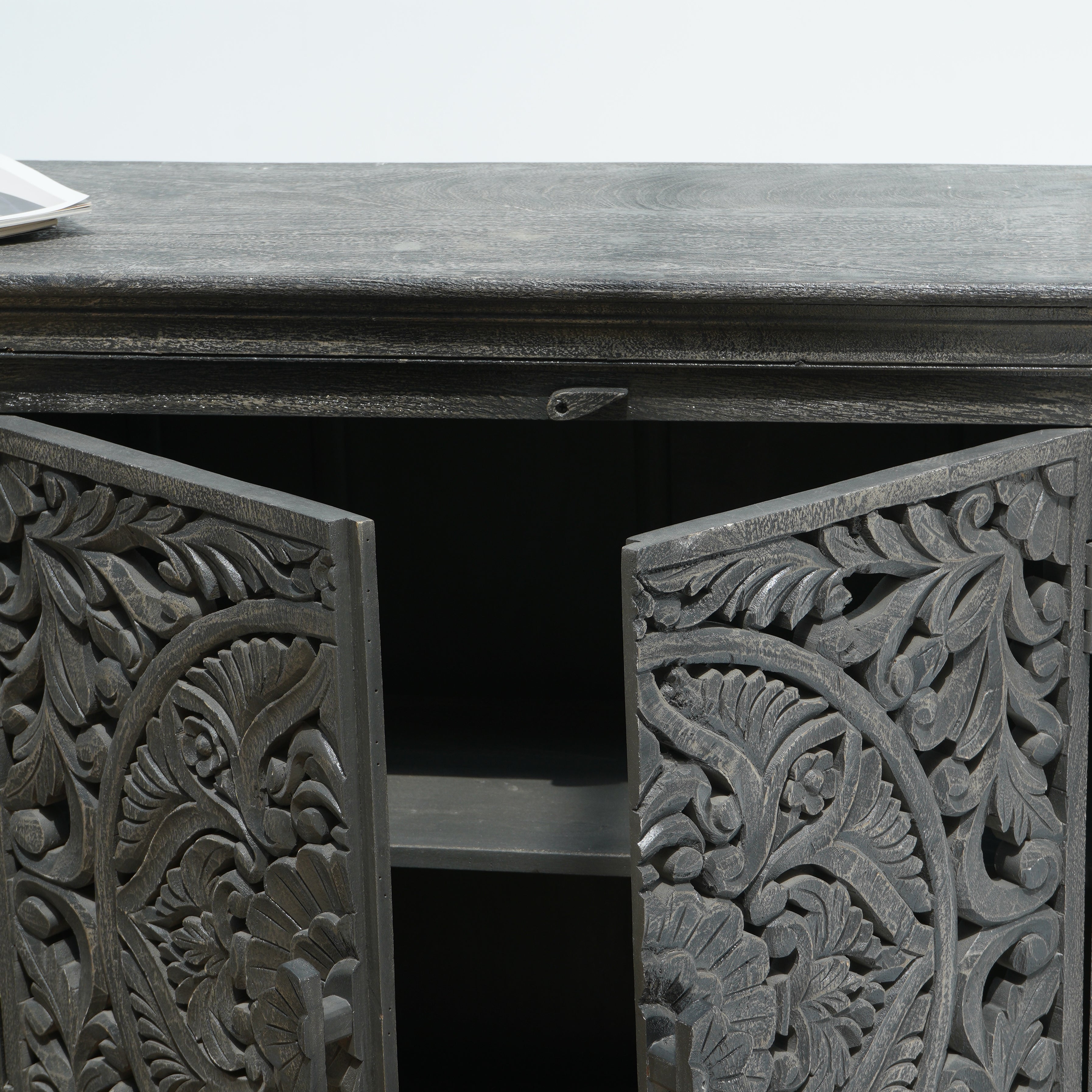 Florven four door carwed side board
